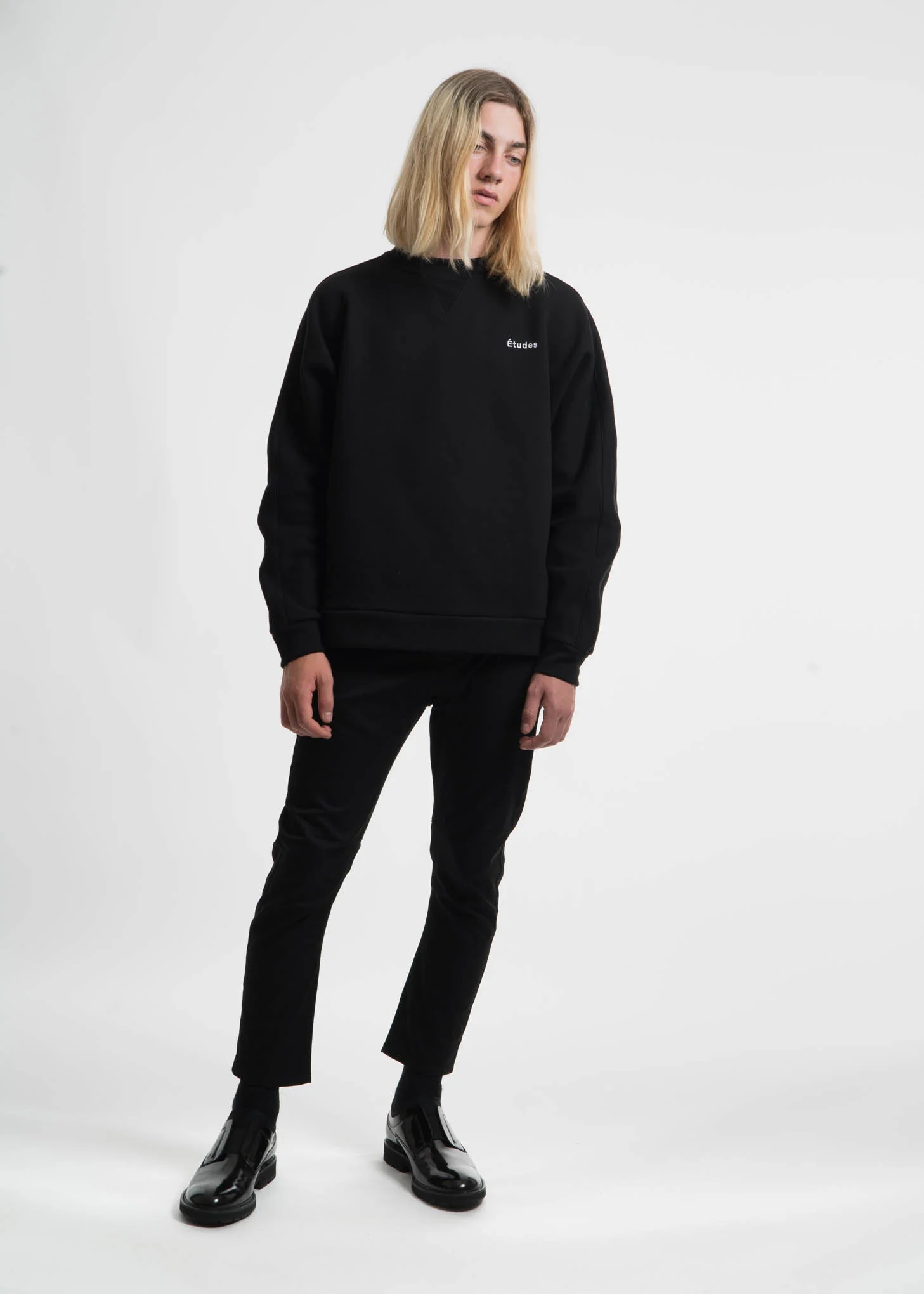 Black Maybe Fleece Crewneck