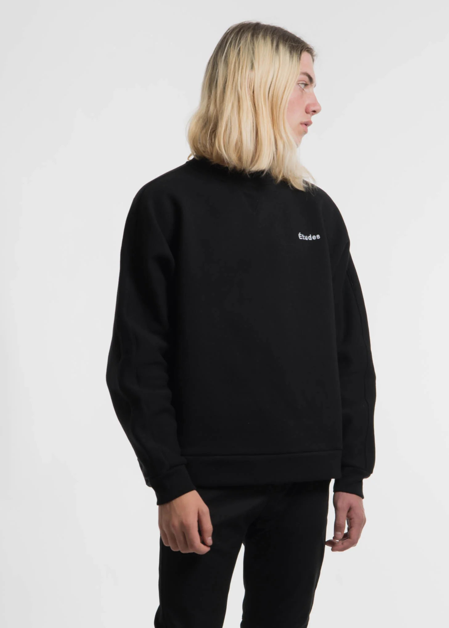 Black Maybe Fleece Crewneck - Image 4