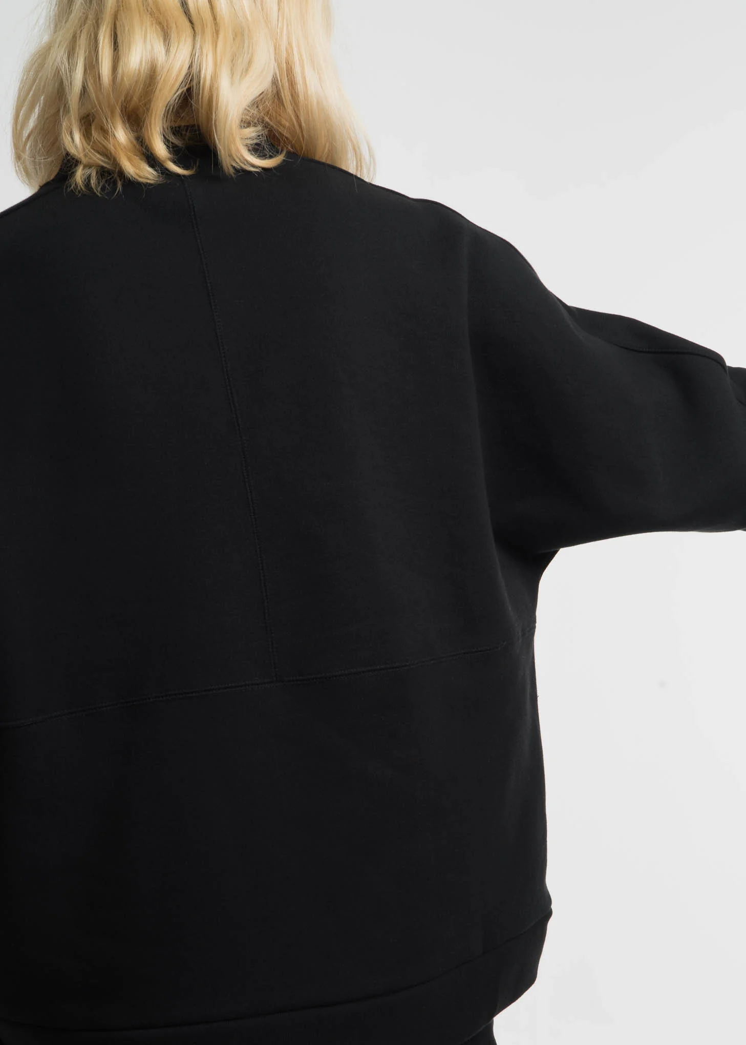 Black Maybe Fleece Crewneck - Image 5