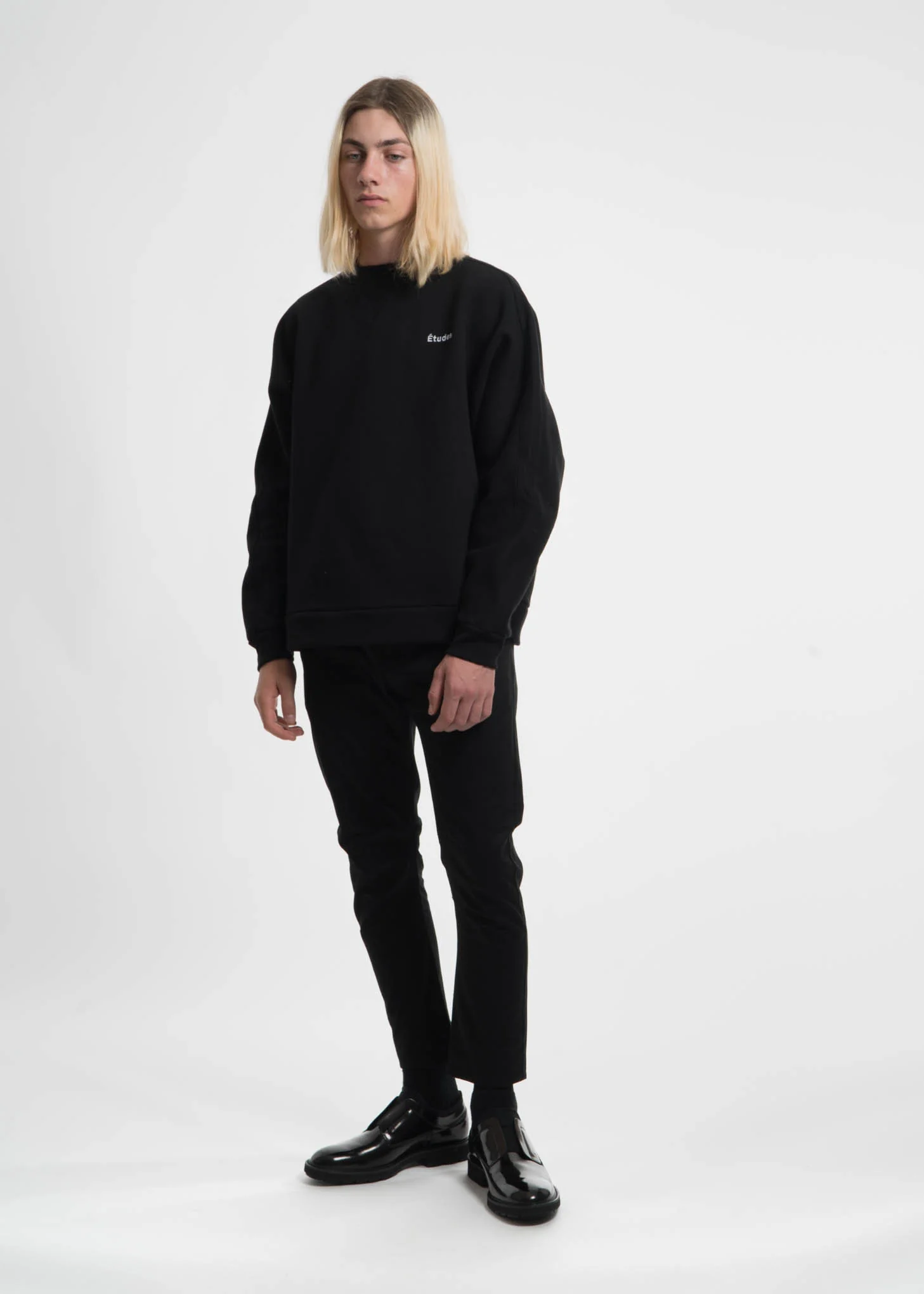 Black Maybe Fleece Crewneck - Image 6
