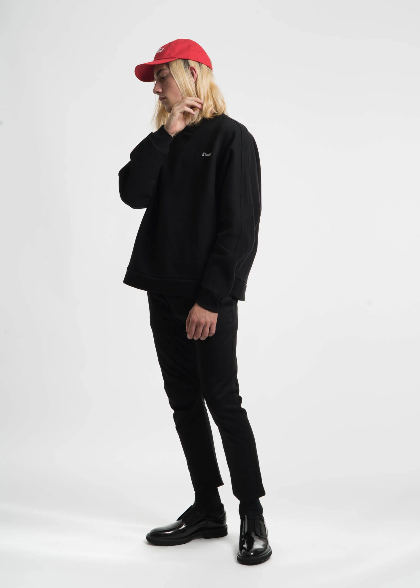 Black Maybe Fleece Crewneck - Image 7