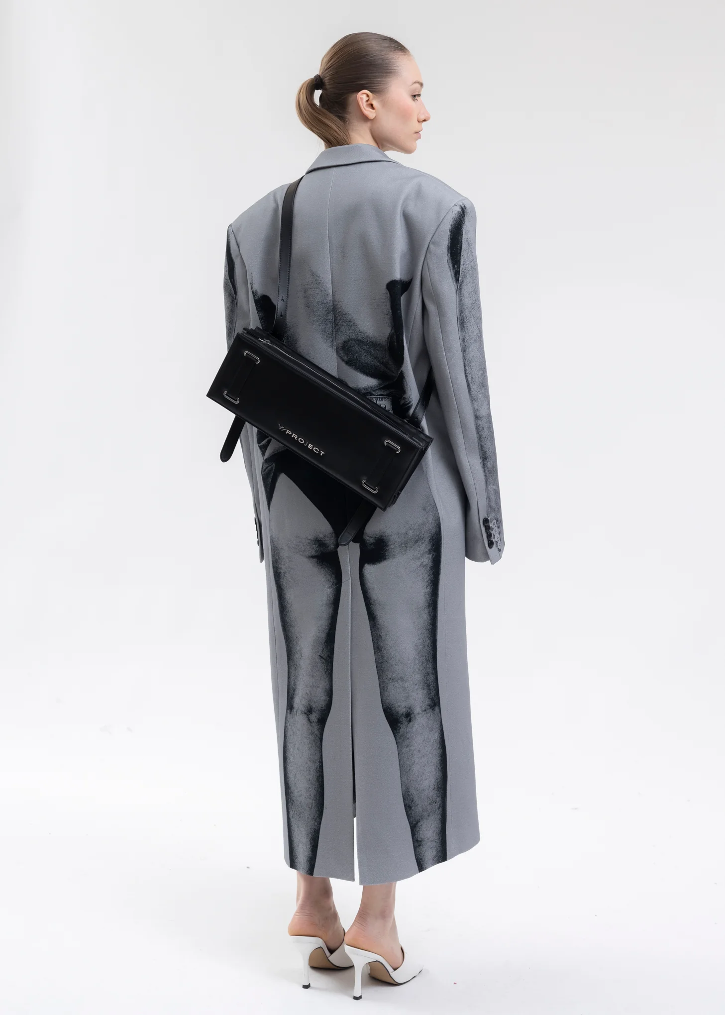 BLACK ACCORDION BAG - Image 3