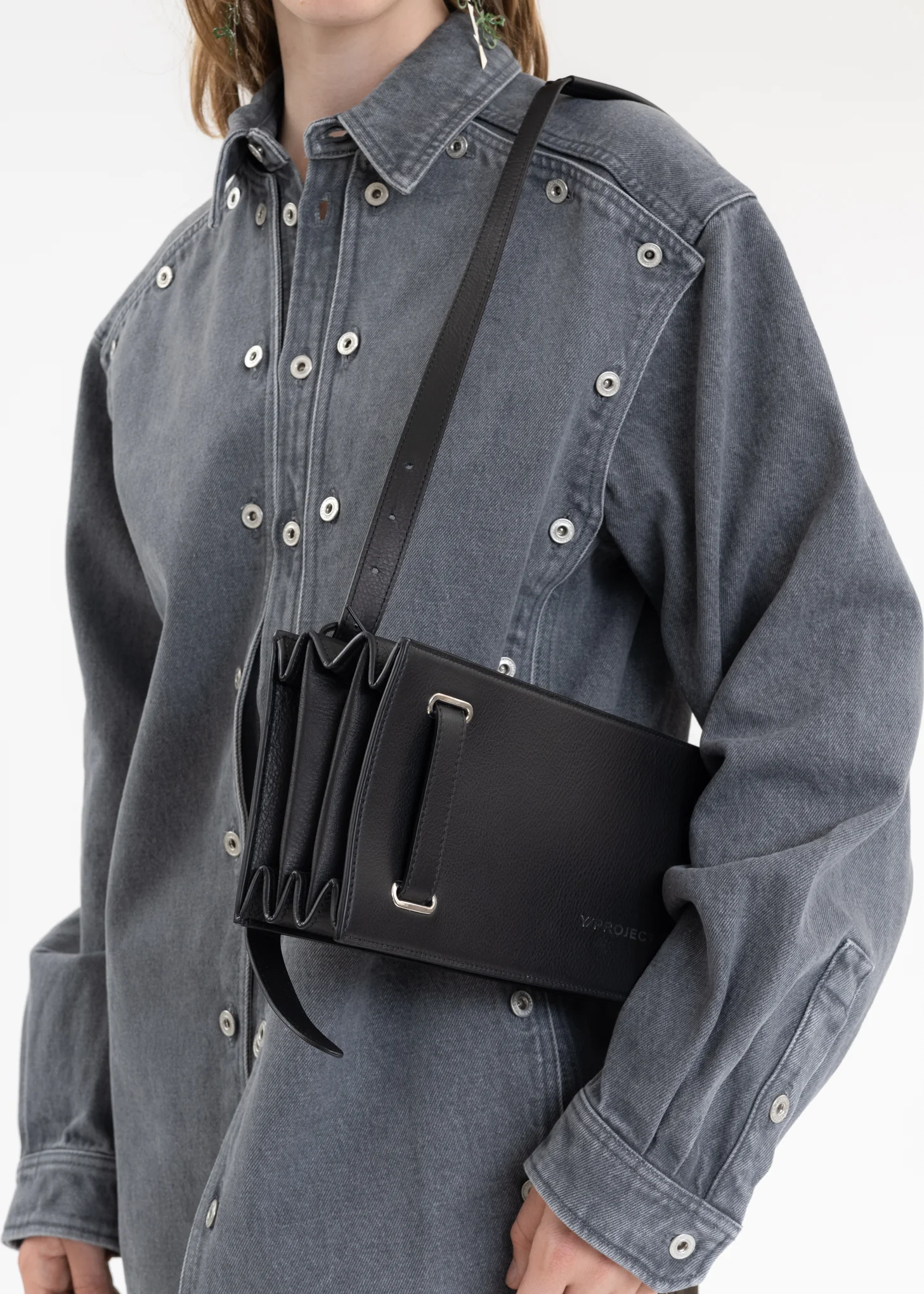 BLACK ACCORDION BAG - Image 7
