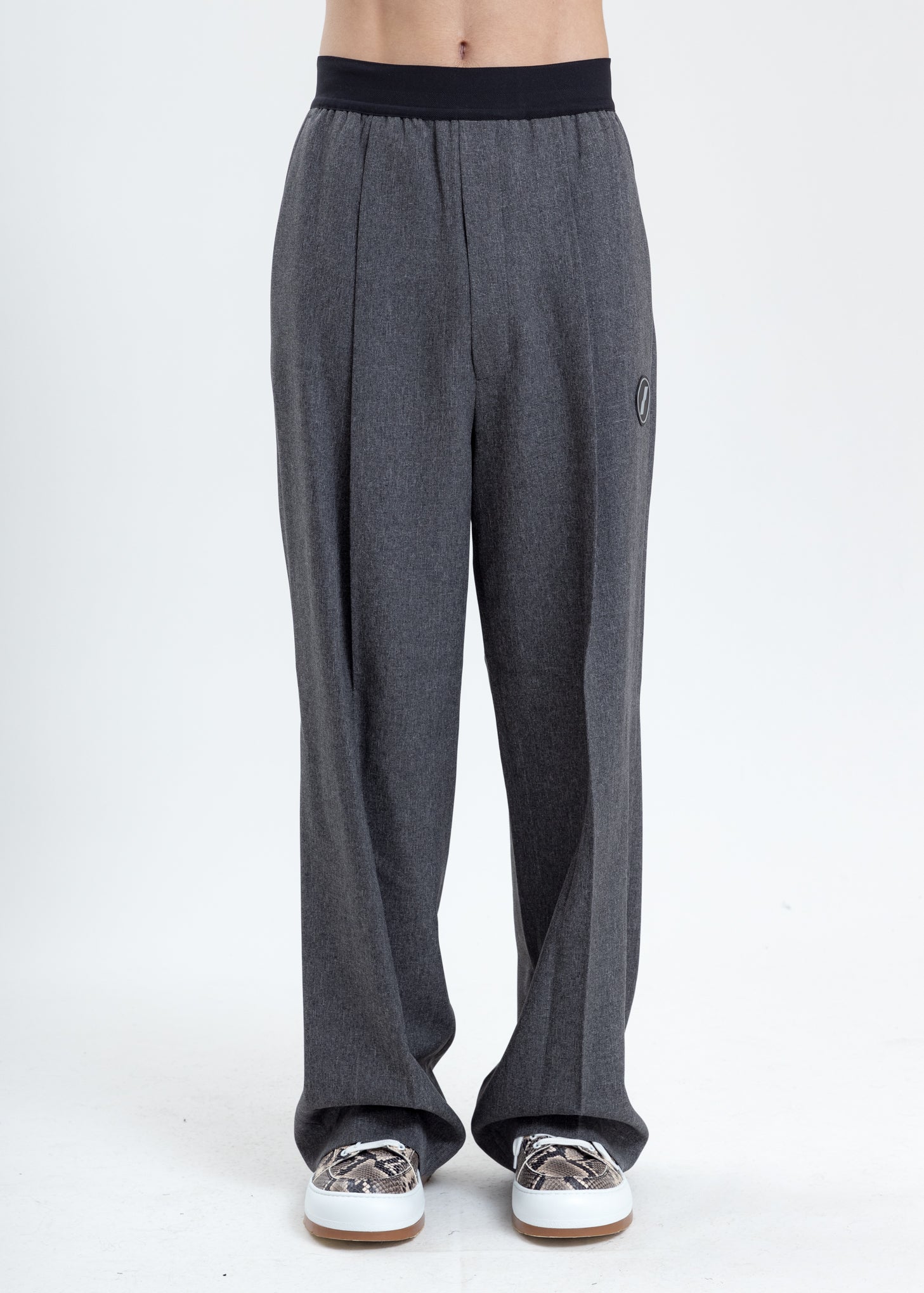 Charcoal Logo Trousers