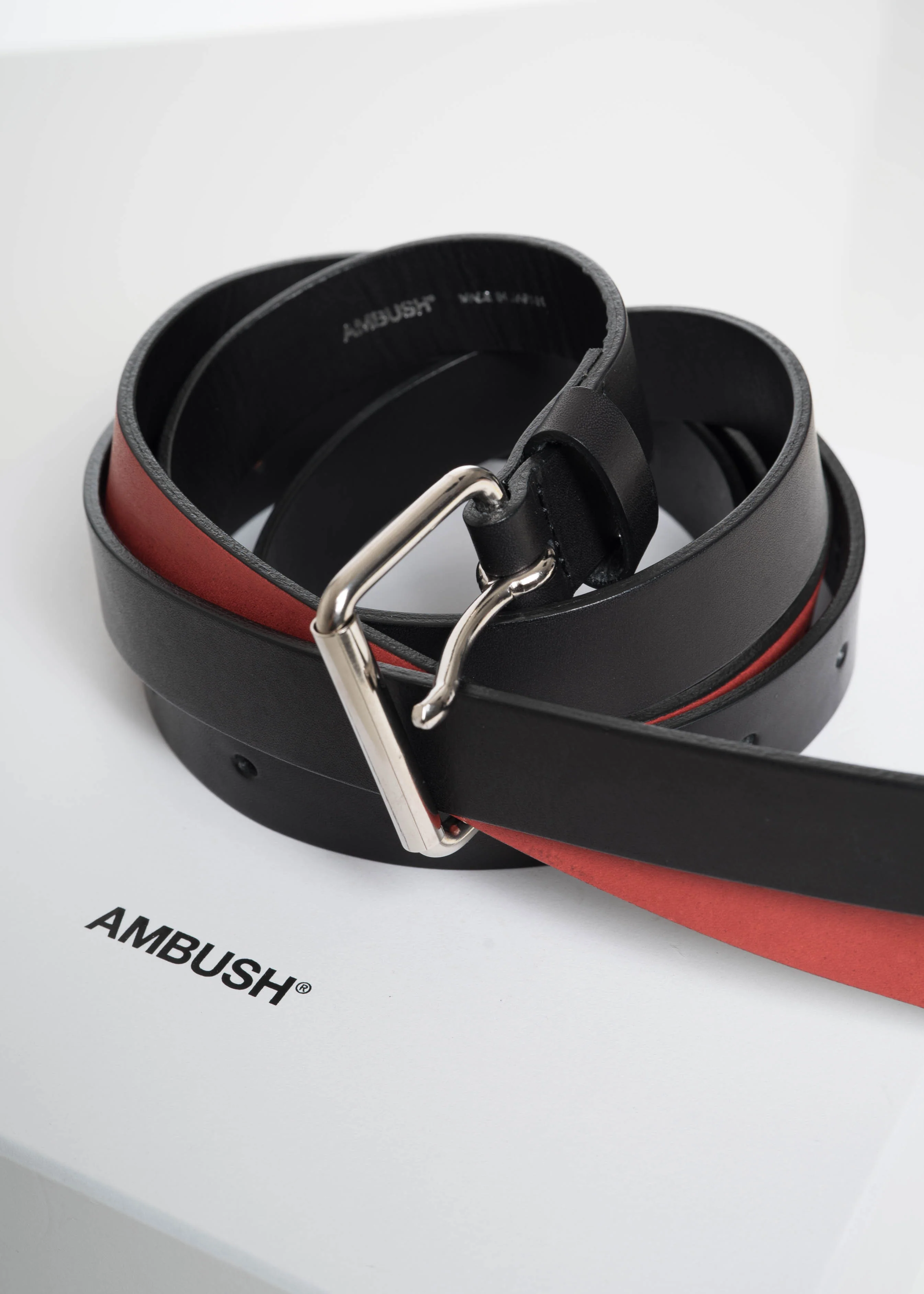Black & Red Double Belt - Image 6