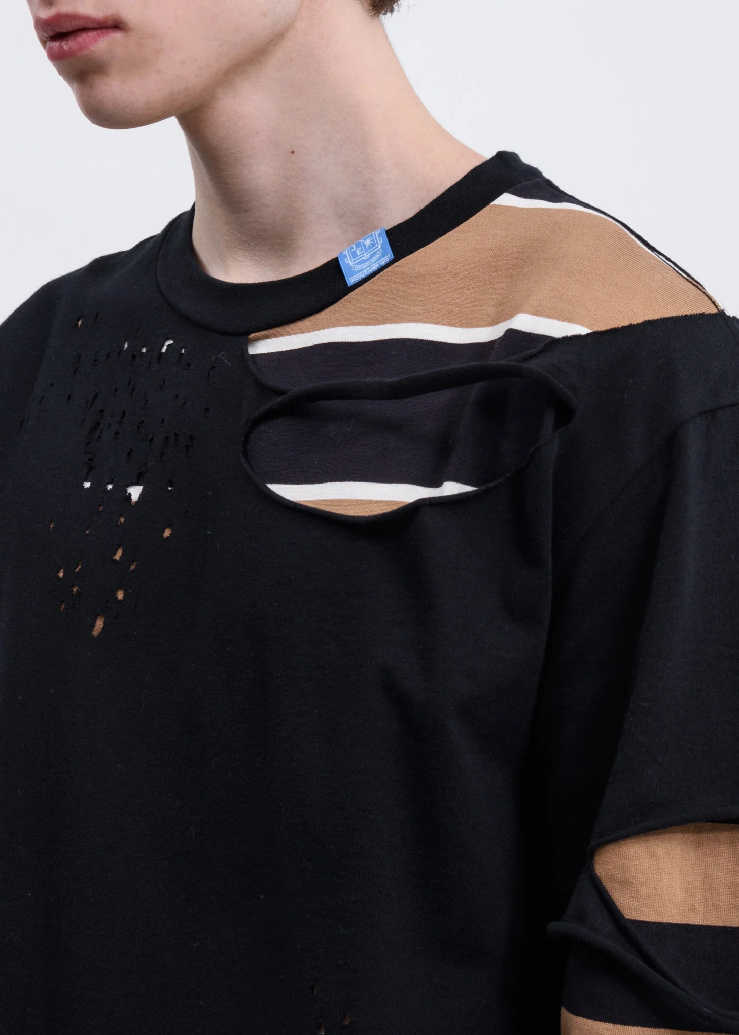 Black Damaged Long Sleeves - Image 3
