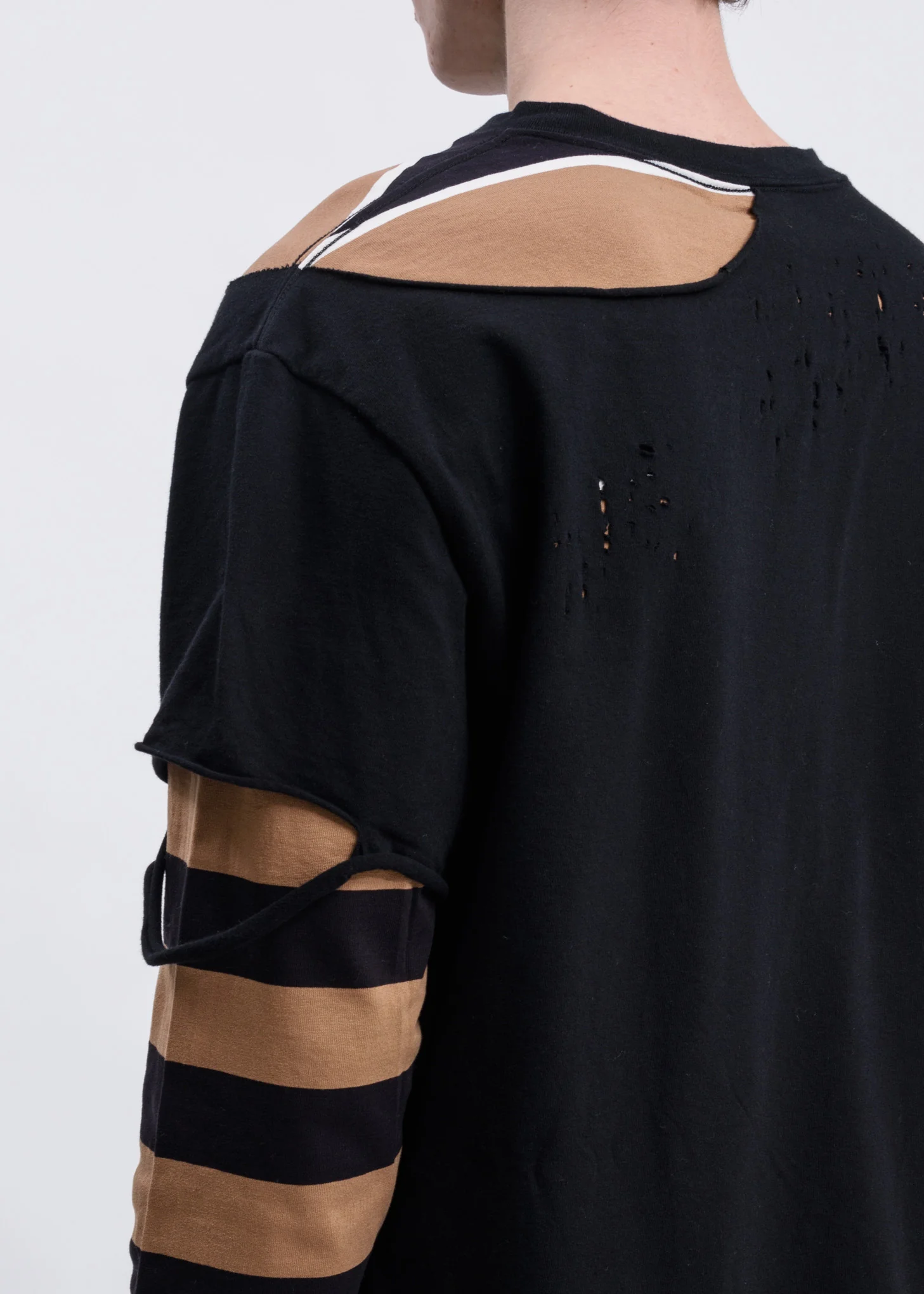 Black Damaged Long Sleeves - Image 4