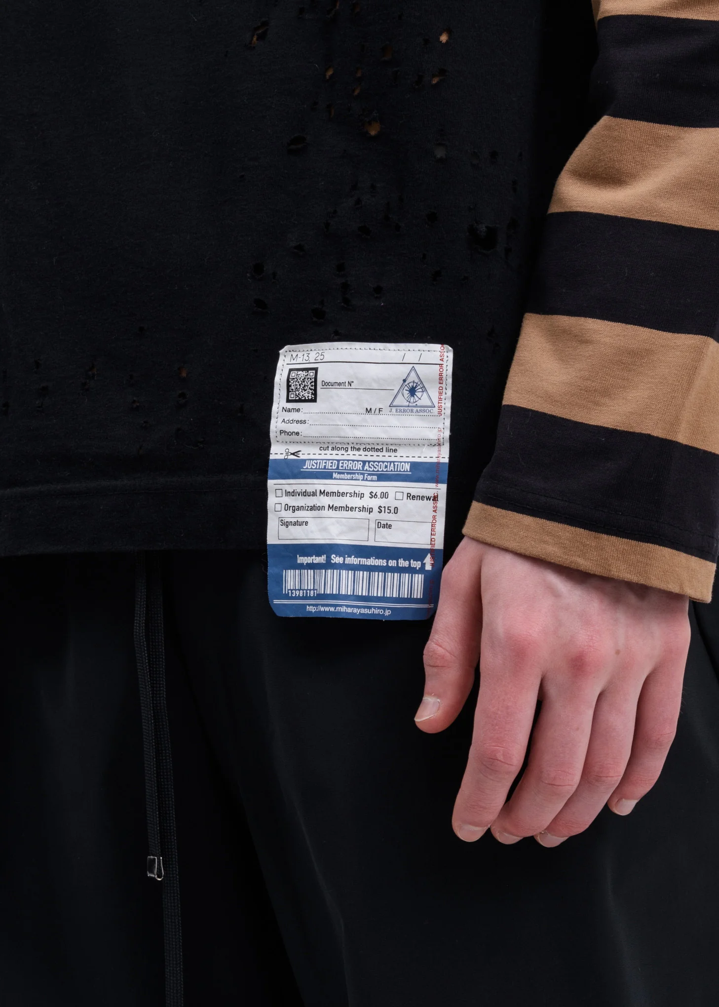 Black Damaged Long Sleeves - Image 5