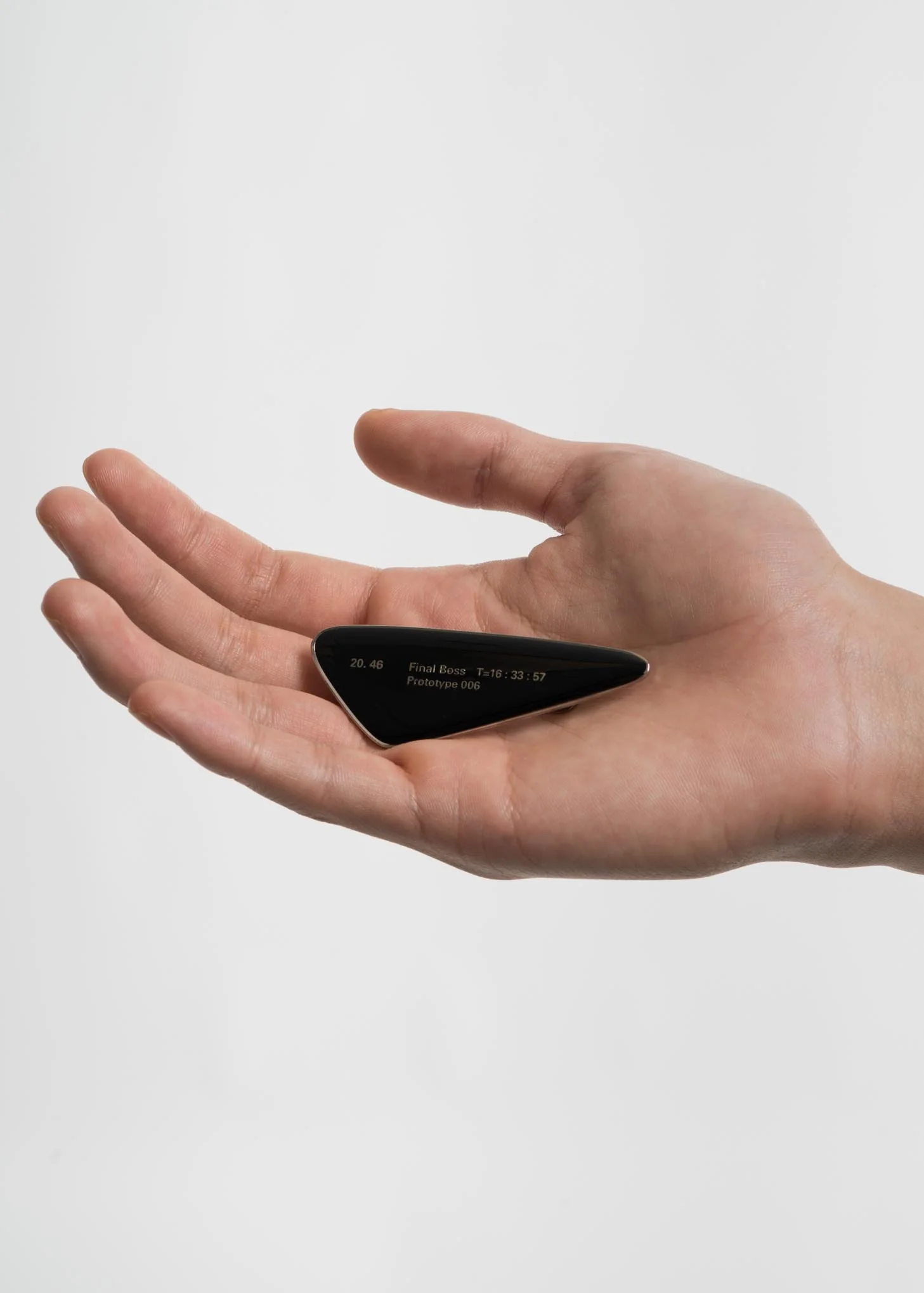 Black UFO Pin Badge