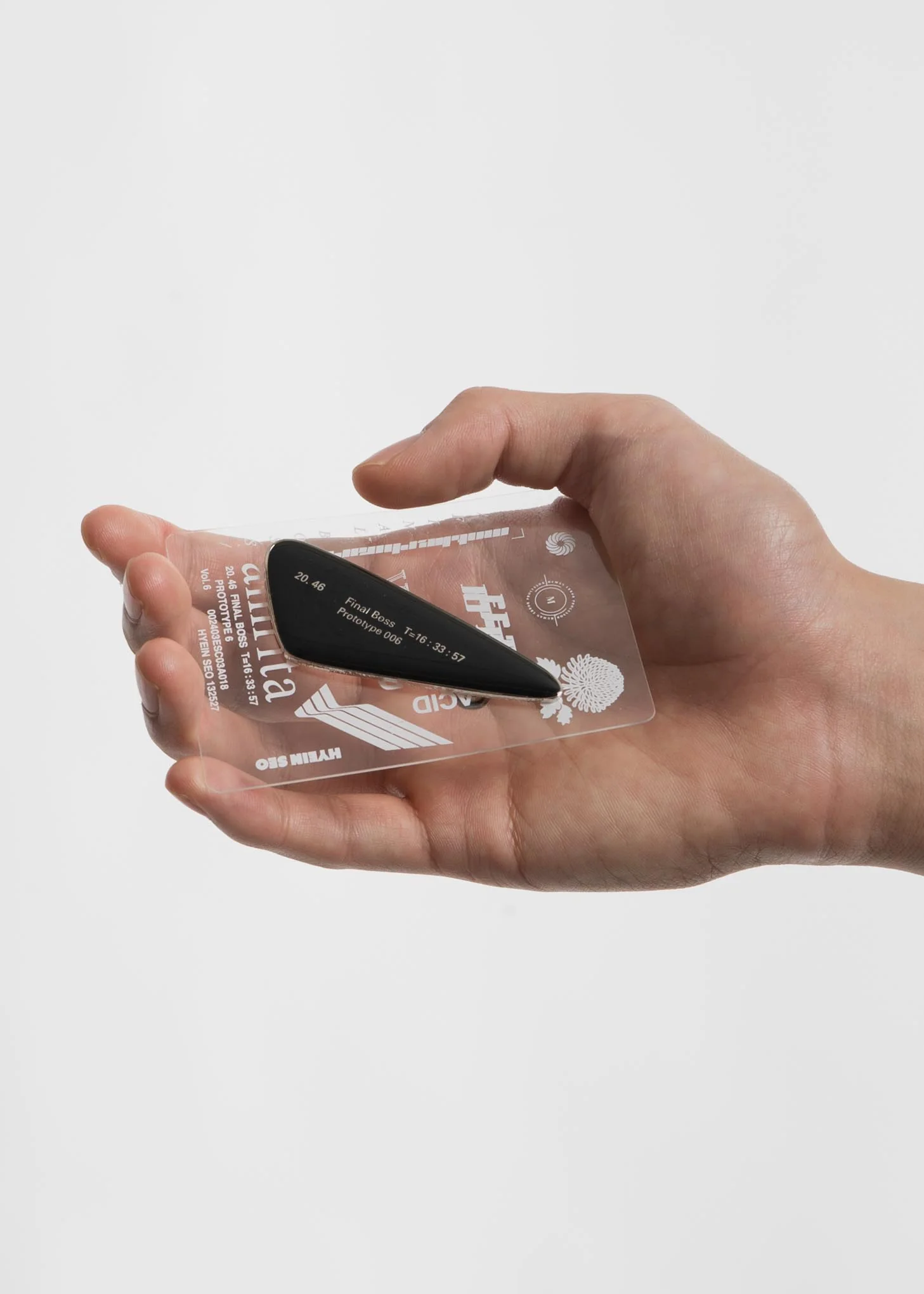 Black UFO Pin Badge - Image 2