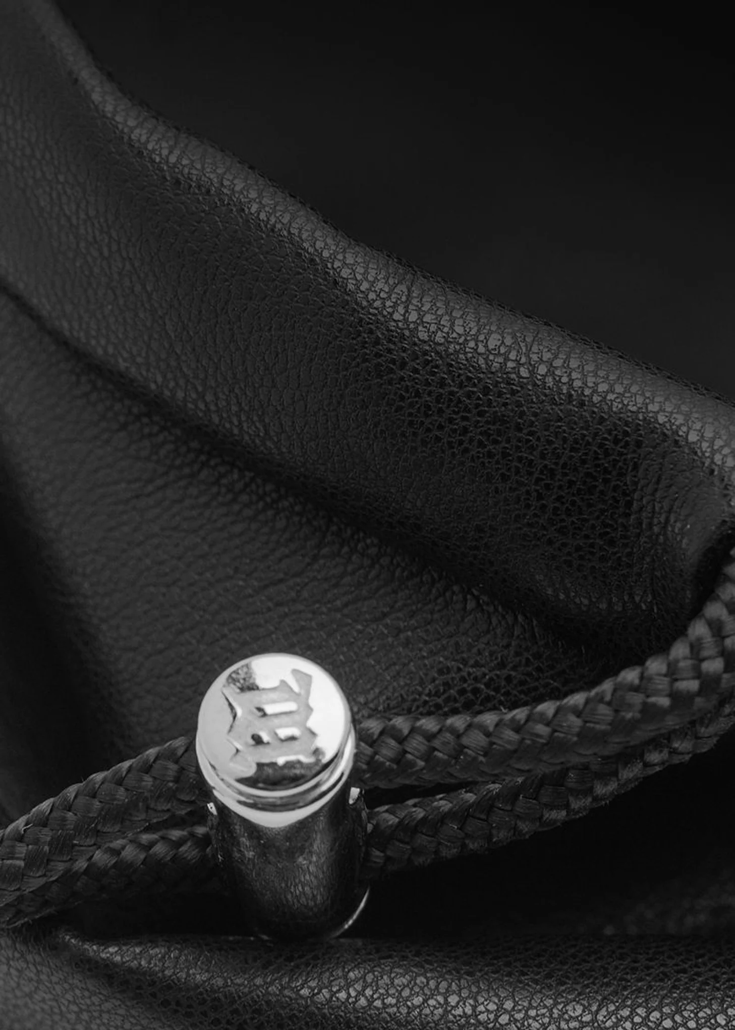 Black Vegan Leather Beret - Image 6