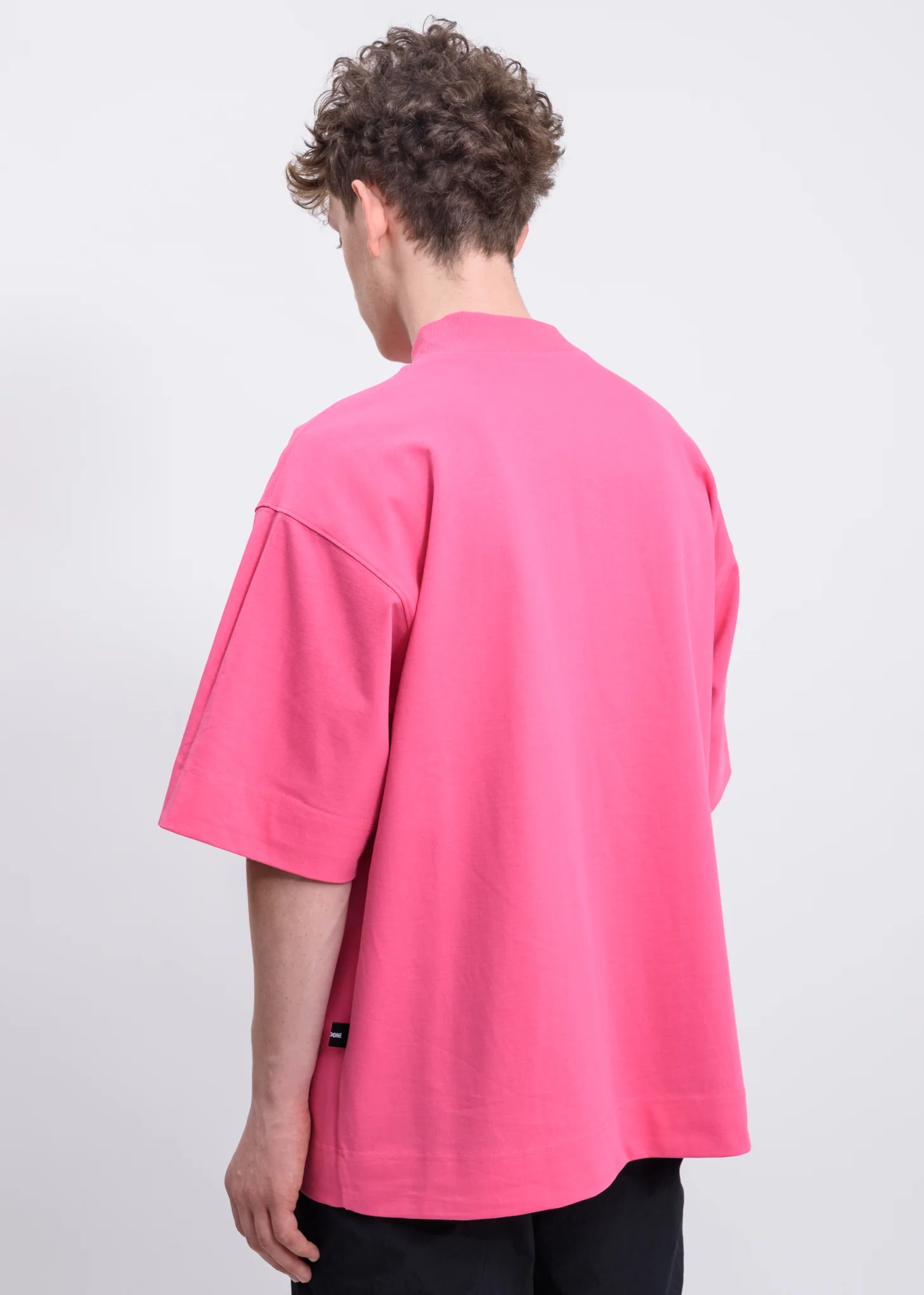 Navy And Pink Reversible Gig T-shirt - Image 6