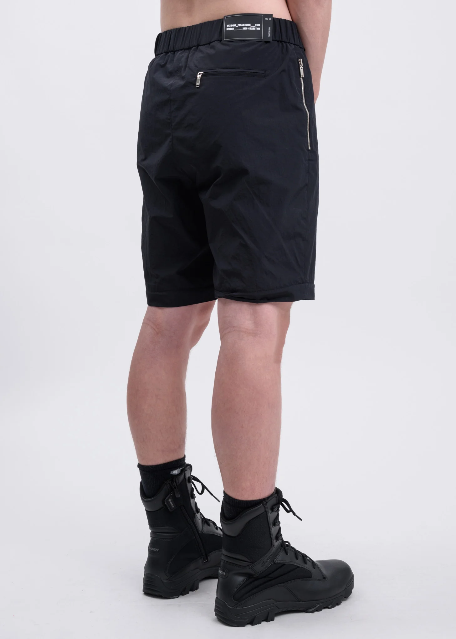 Black Zip Detail Track Pants - Image 12