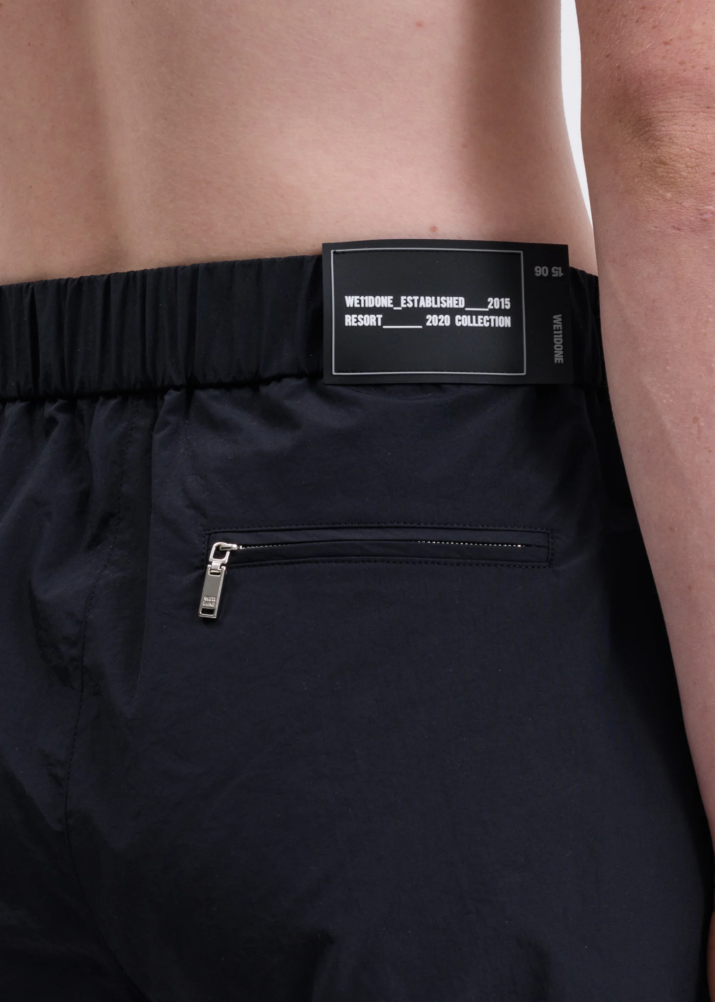 Black Zip Detail Track Pants - Image 6