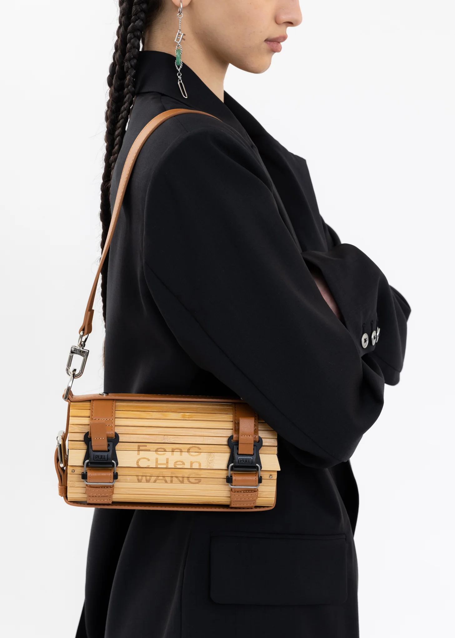 Brown Bamboo Bag - Image 2