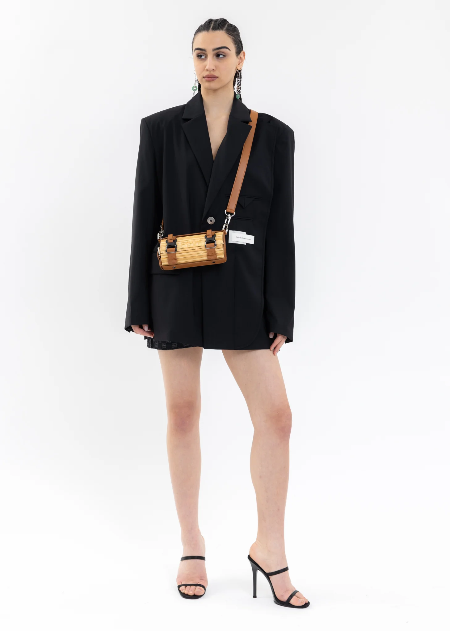 Brown Bamboo Bag - Image 6