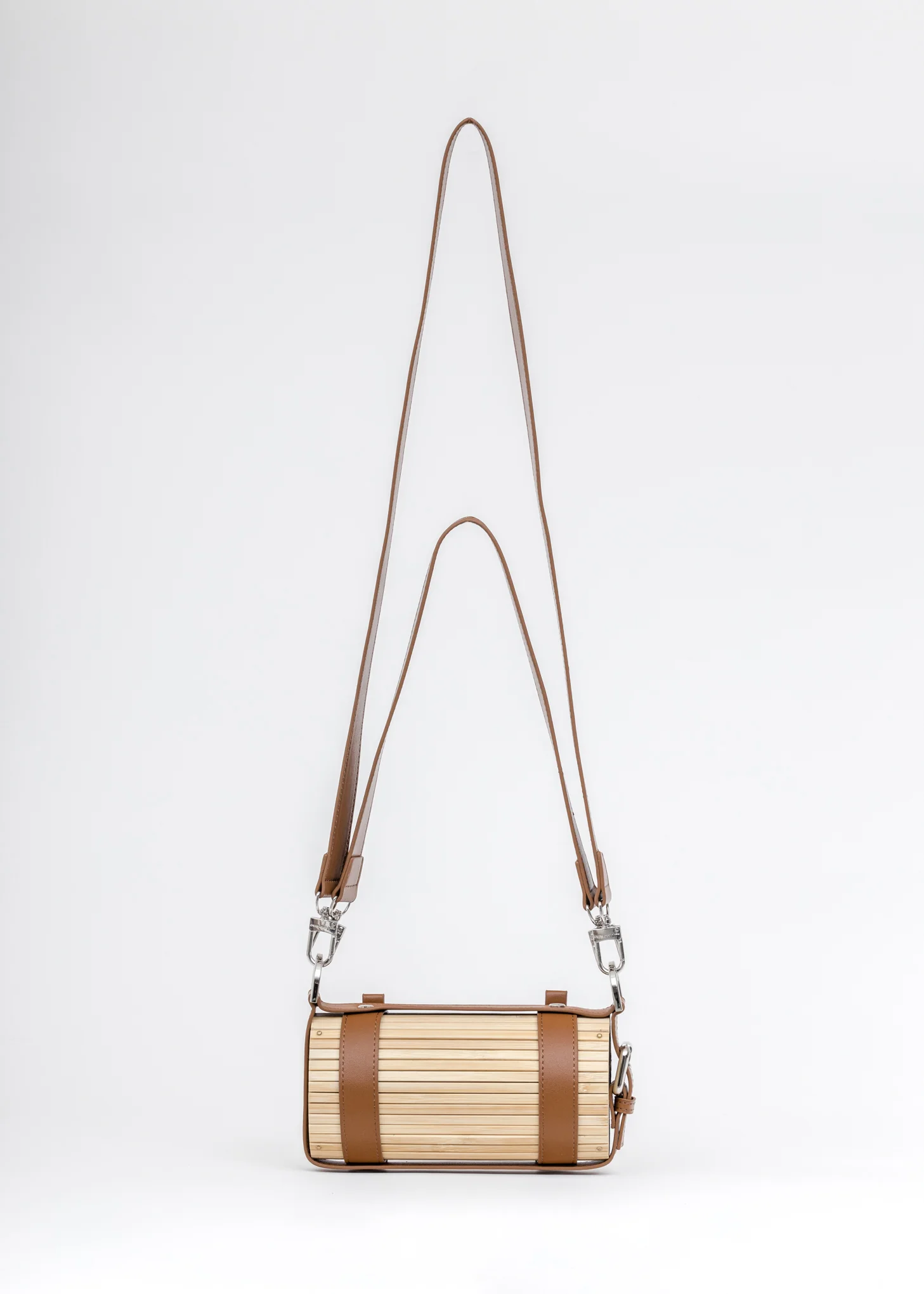 Brown Bamboo Bag - Image 8