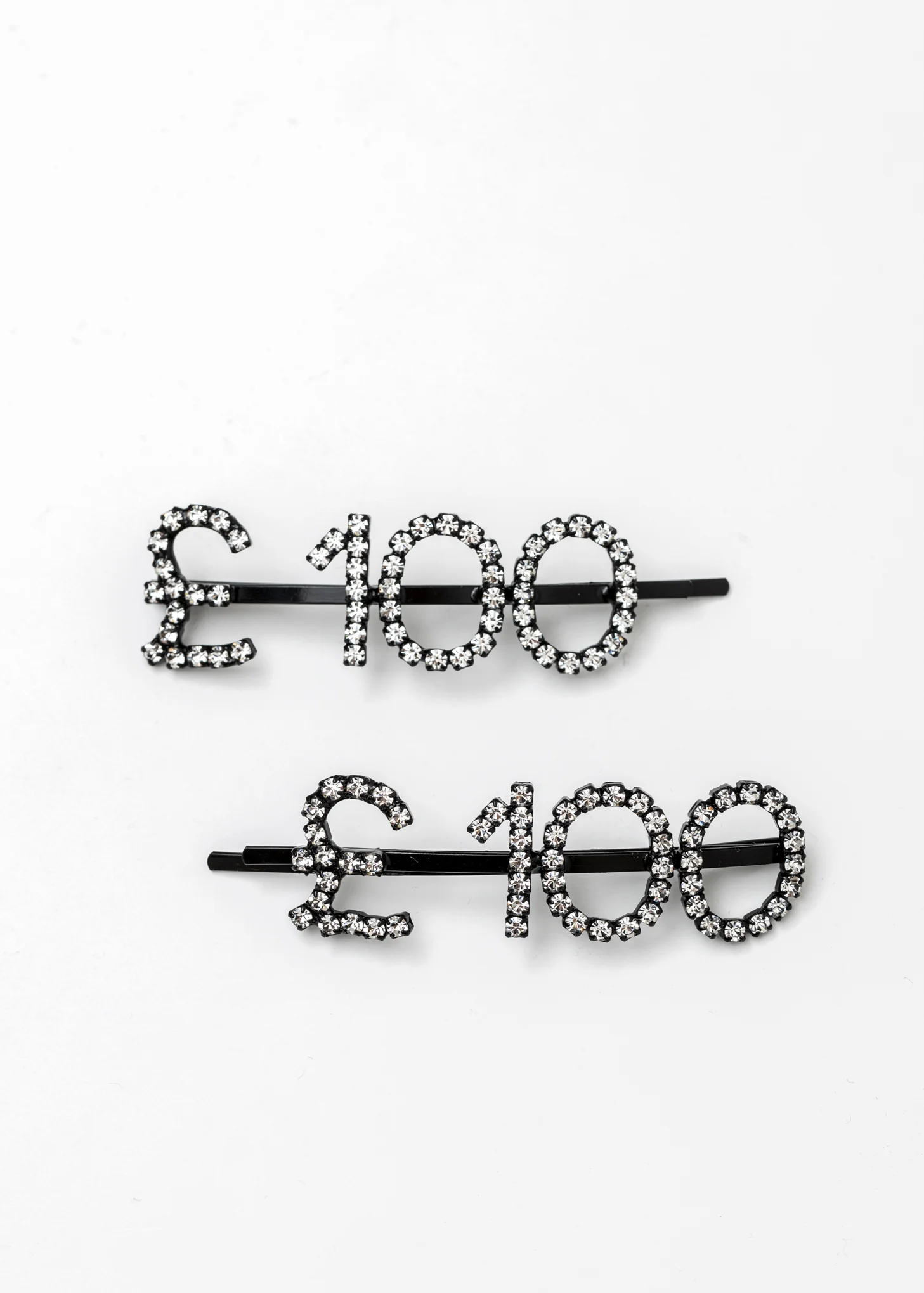 Clear Crystal 100 GBP Hairpin