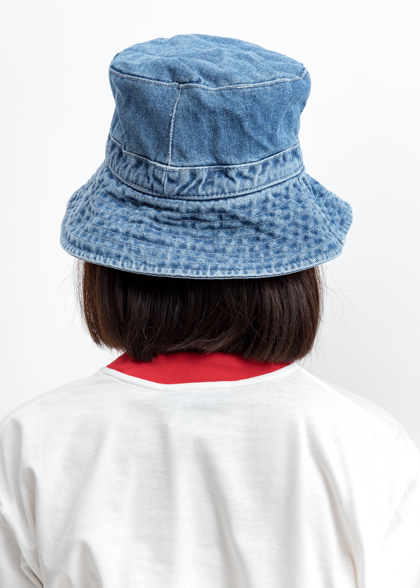Blue Denim  Bucket  Hat - Image 3