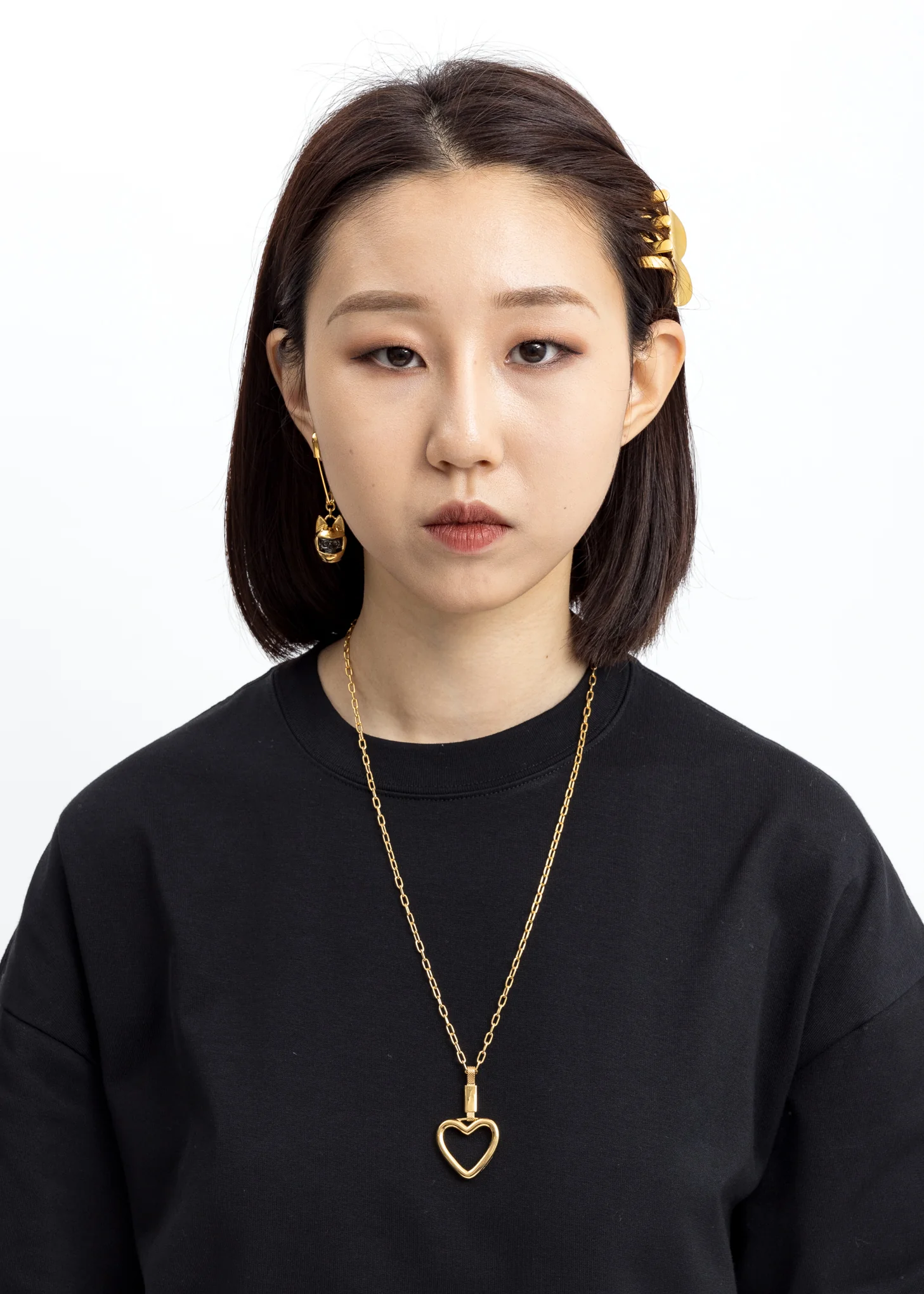Gold Heart Necklace - Image 2
