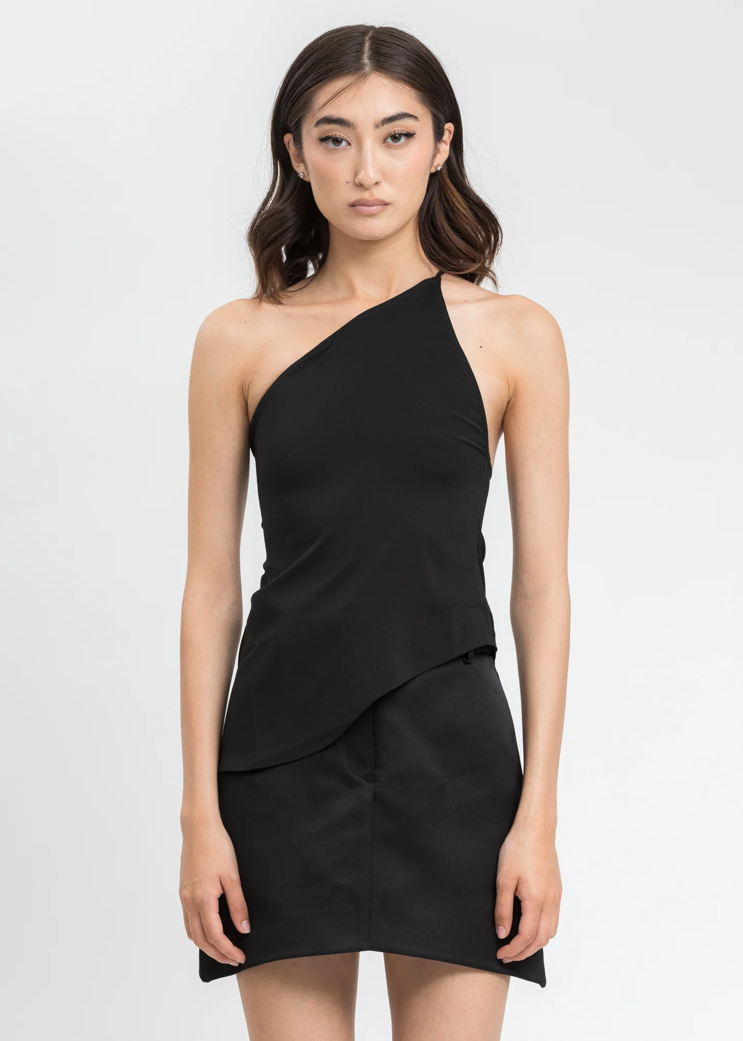 Black Asym Voxel Top