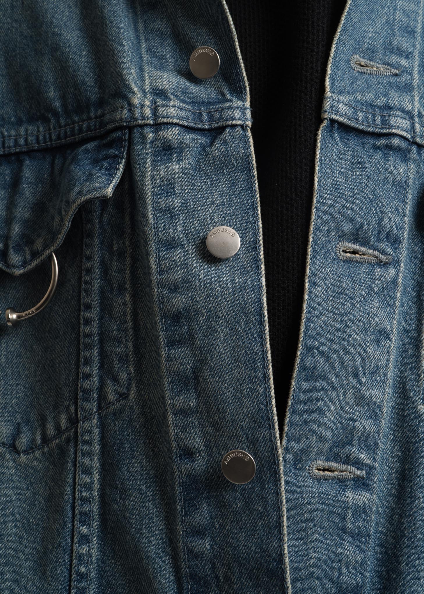 Light Blue "Stance" Oversized Denim Jacket - Image 5
