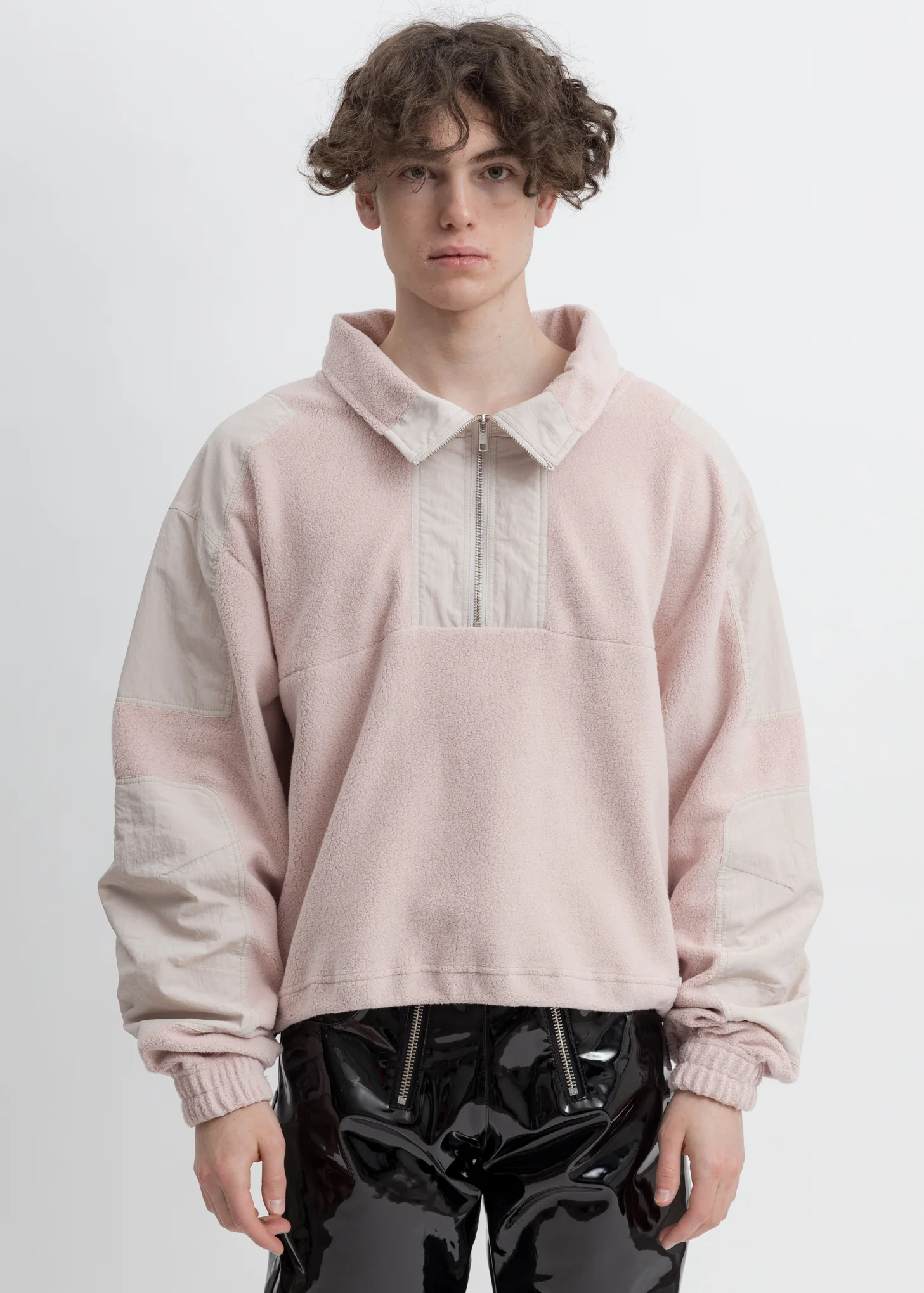 Pink Mathis Pullover Jacket