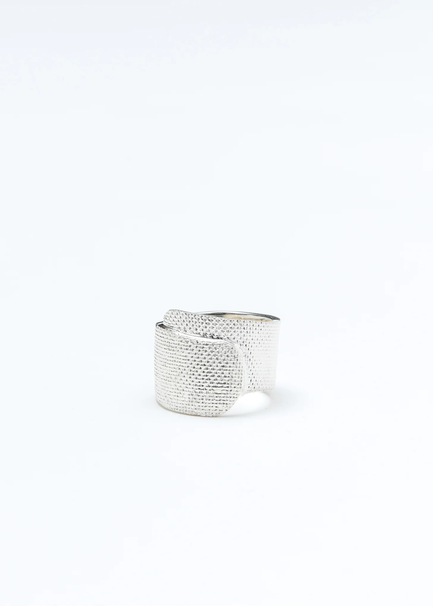 Silver Tape Ring - Image 3