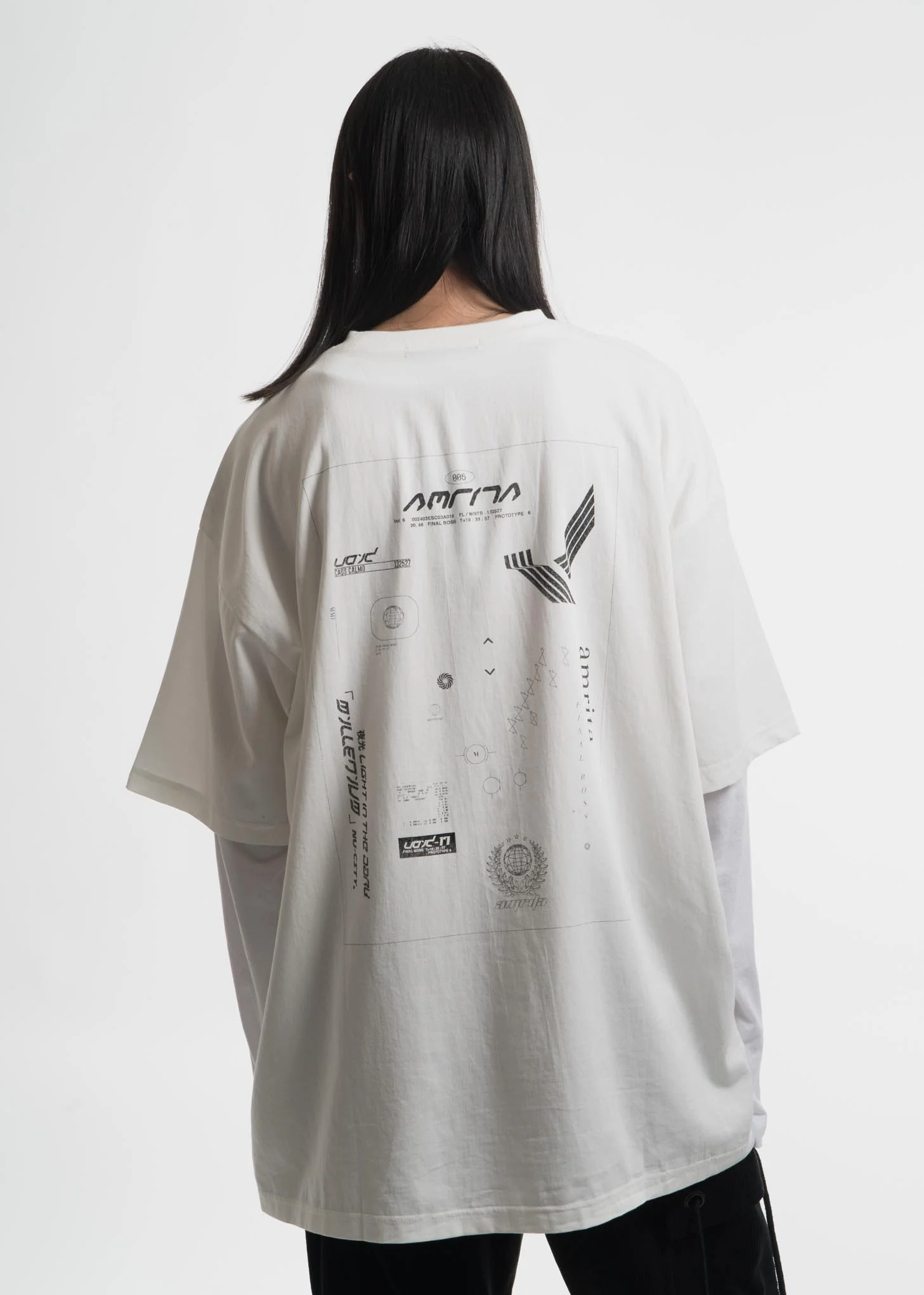 White Layered T-Shirt