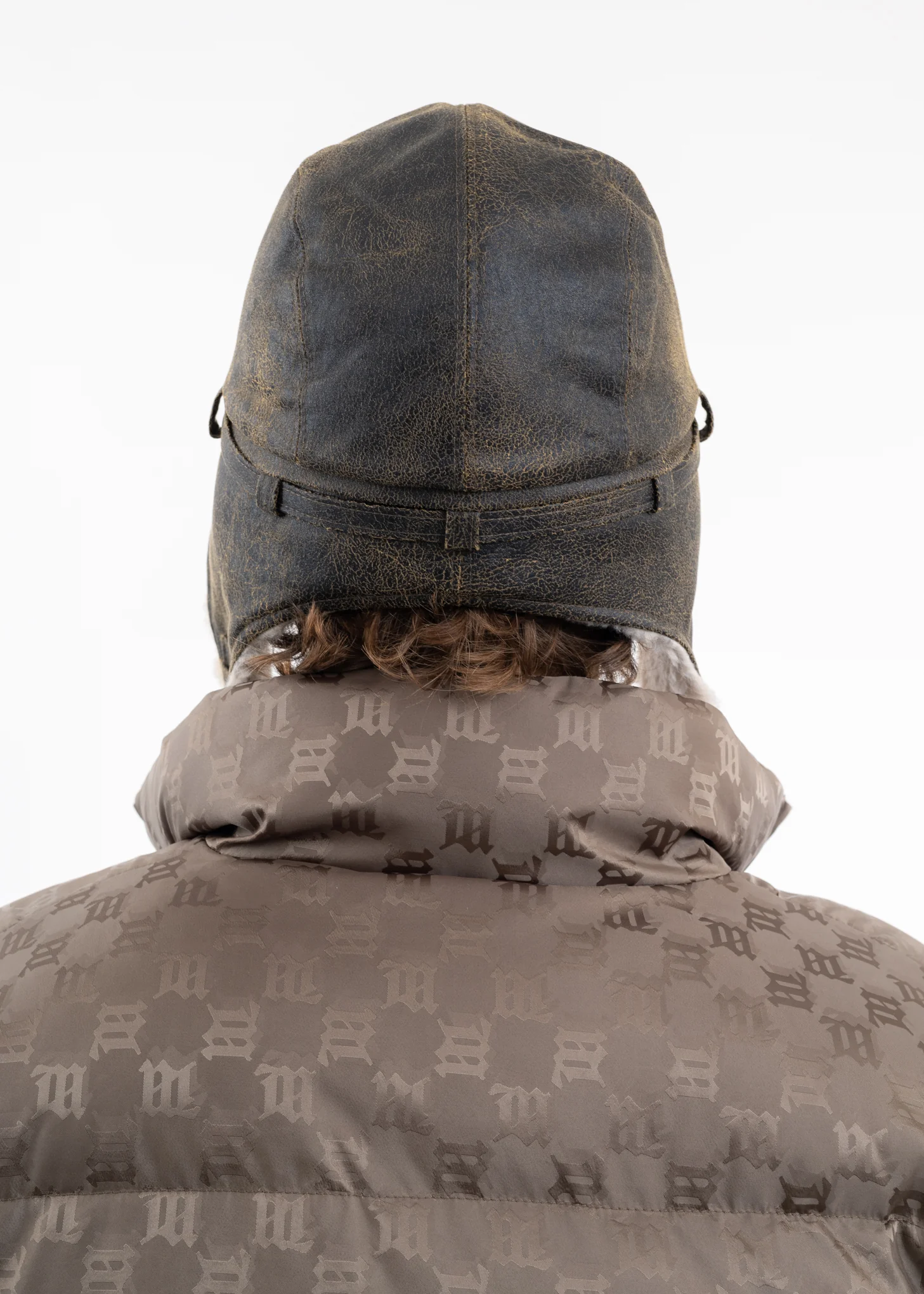 CRACKED AVIATOR PILOT HAT - Image 3