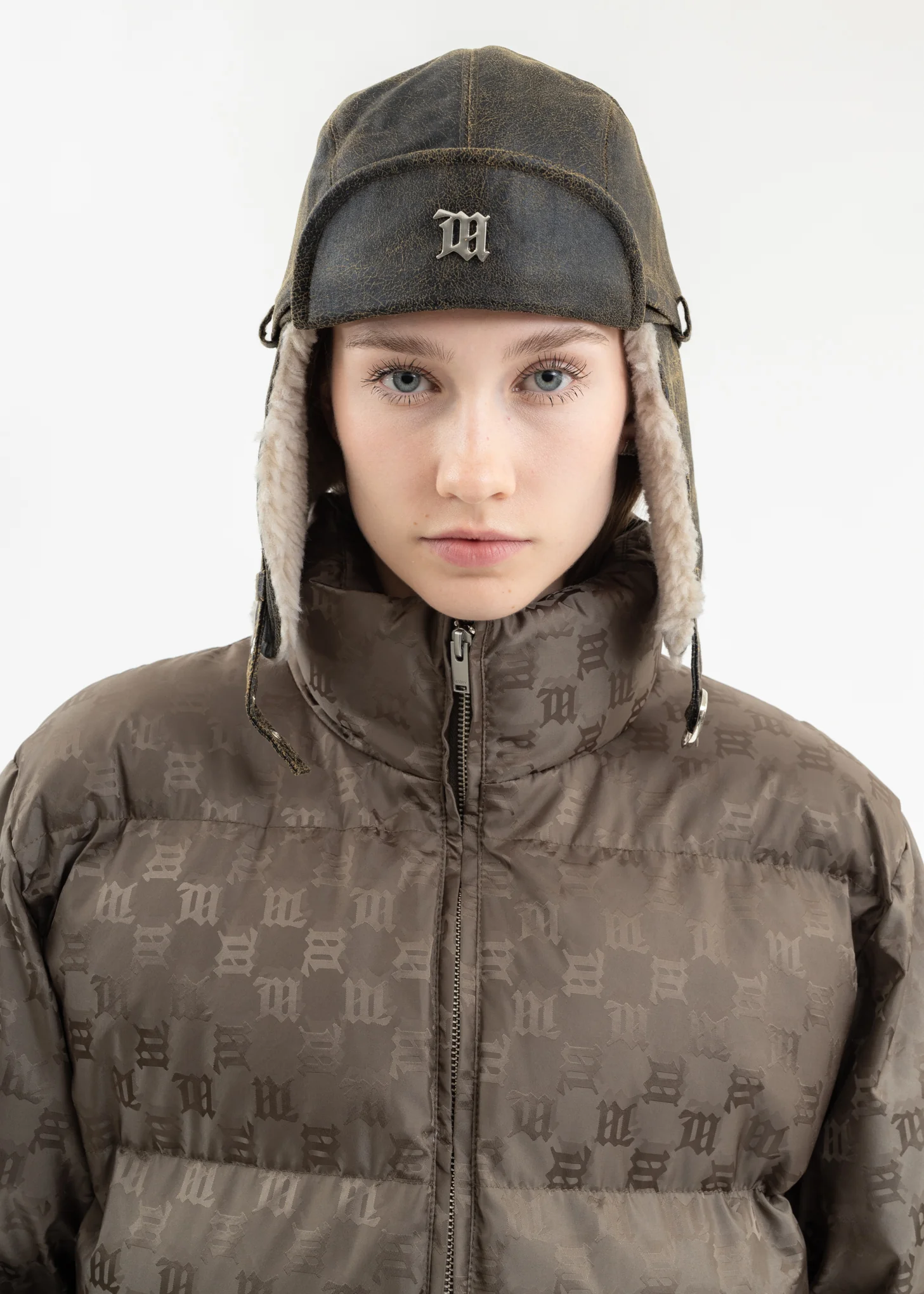CRACKED AVIATOR PILOT HAT - Image 2