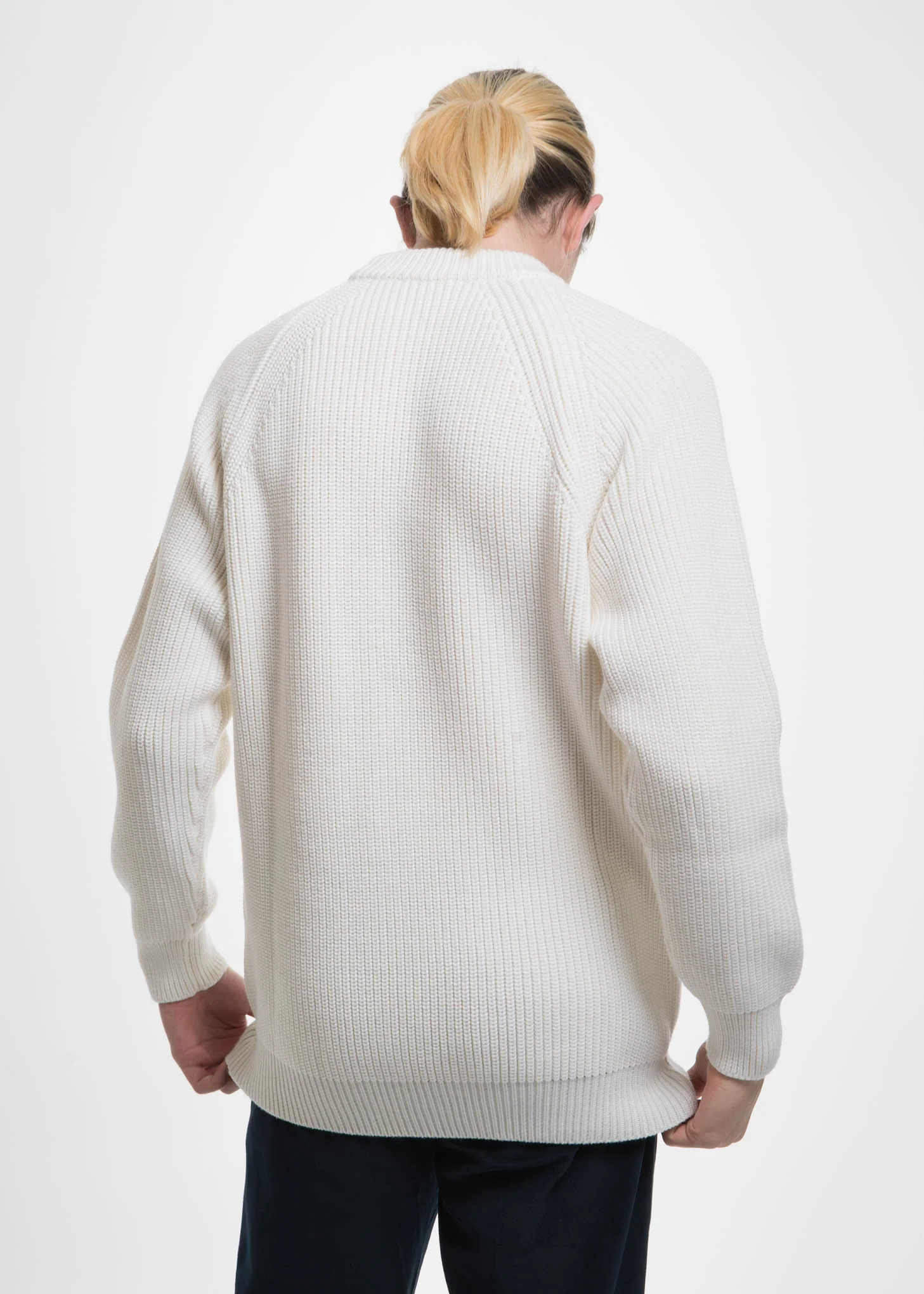 Beige Knit Sweater - Image 2
