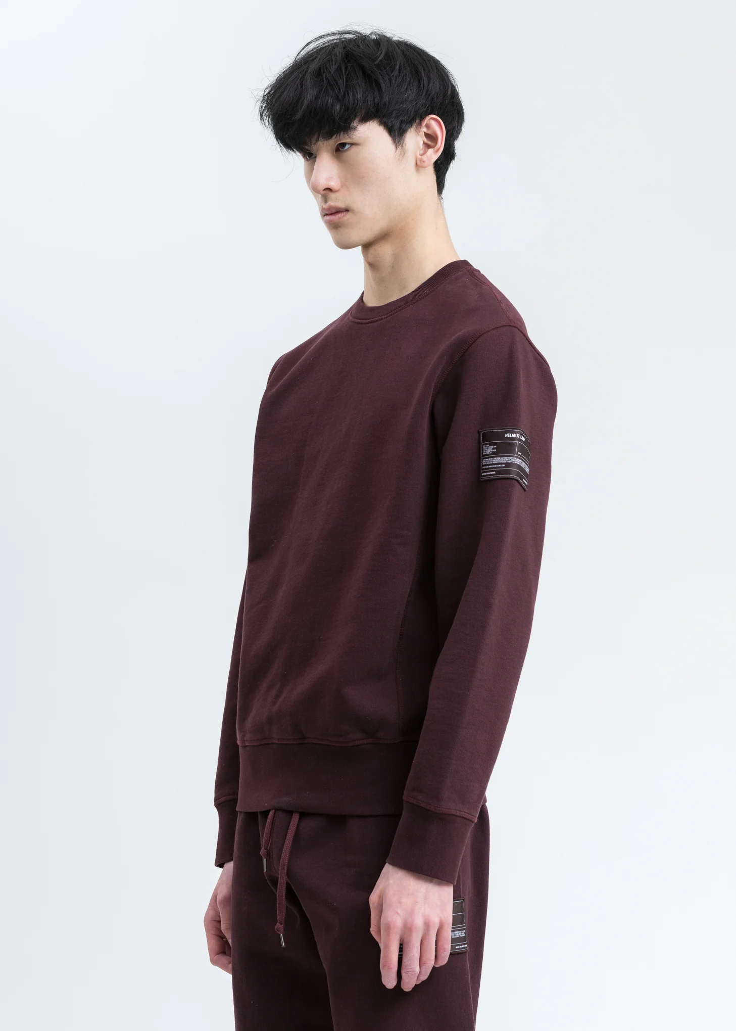 Crimson Red Patch Sweatshirt - Image 3