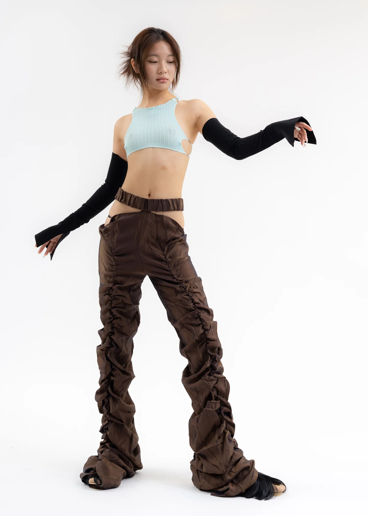 CYAN VEST DROP TOP - Image 7