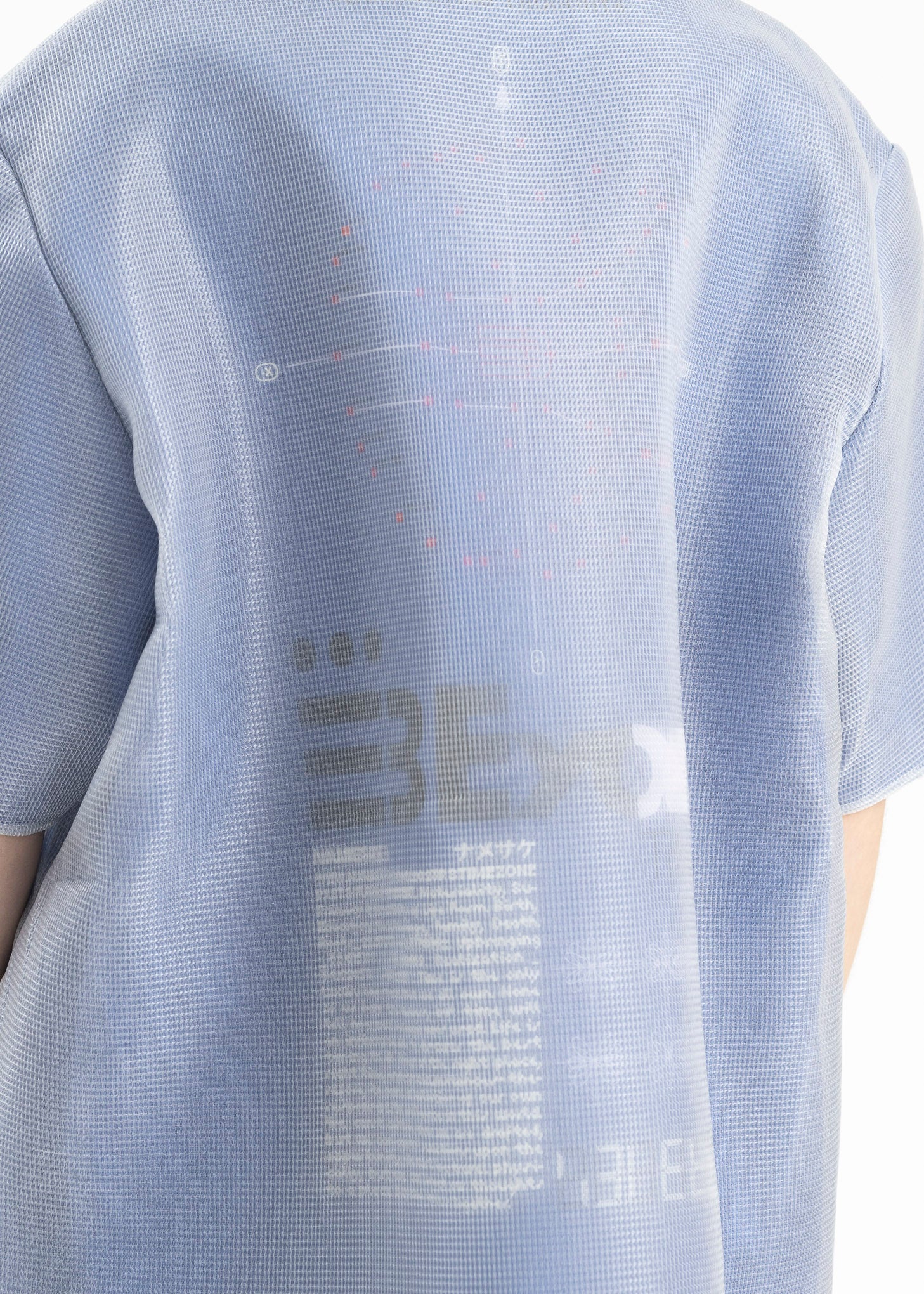 CYBER BLUE WARM UP LAYERED SHIRT - Image 4