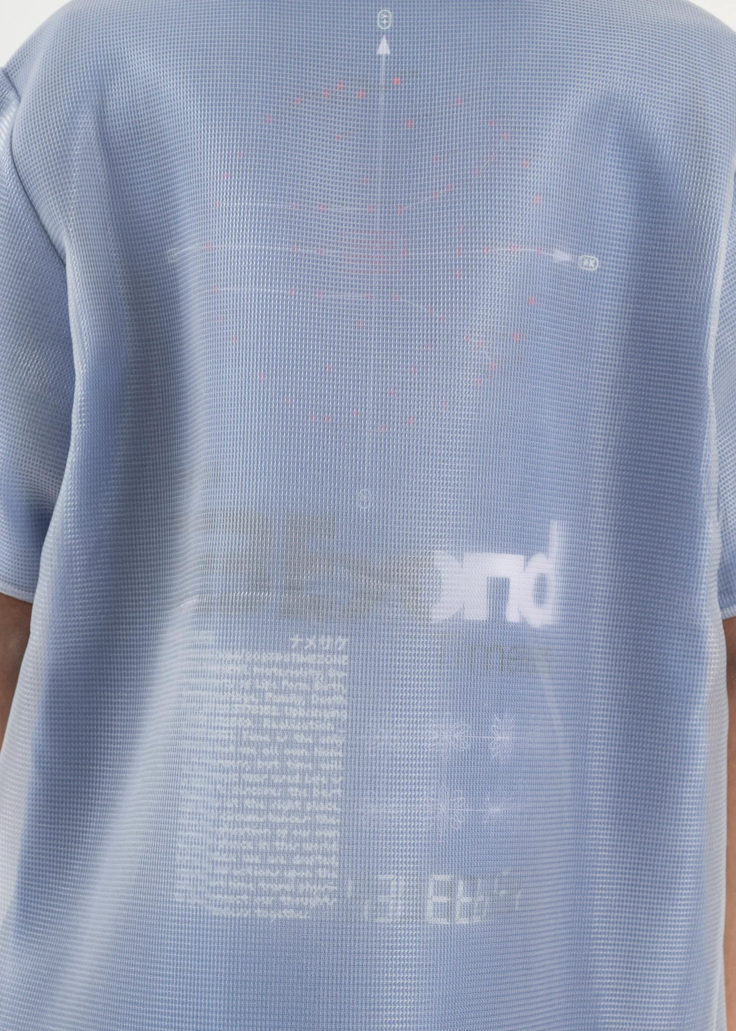 CYBER BLUE WARM UP LAYERED SHIRT - Image 5