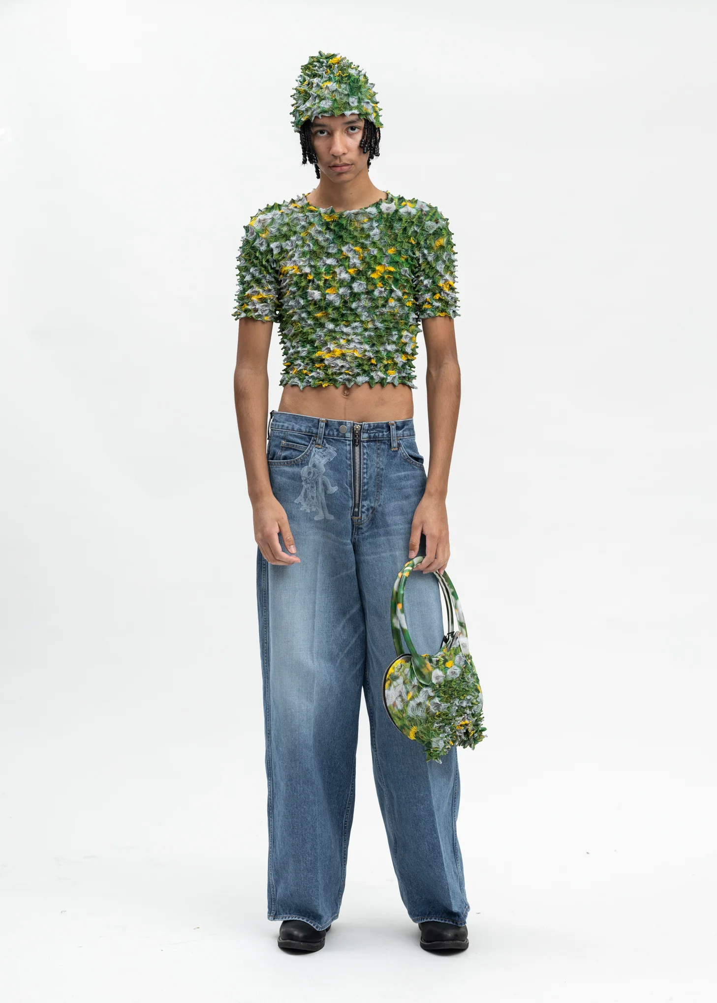 DANDELION  SPIKY HAND BAG - Image 3