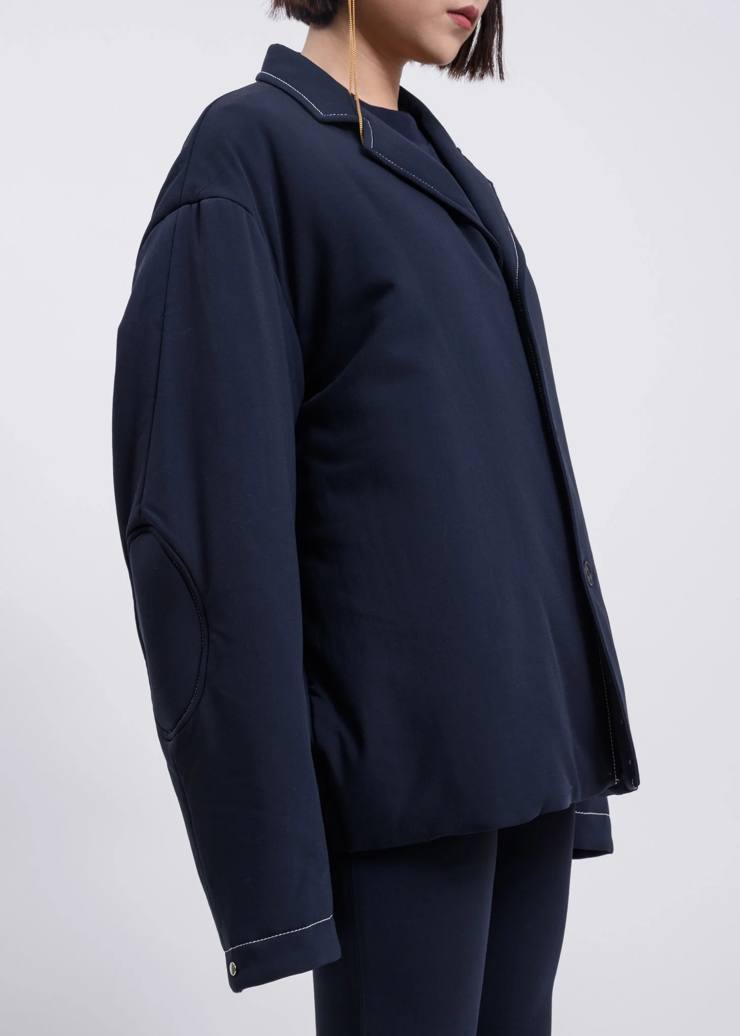 Dark Blue Classic Blazer - Image 4