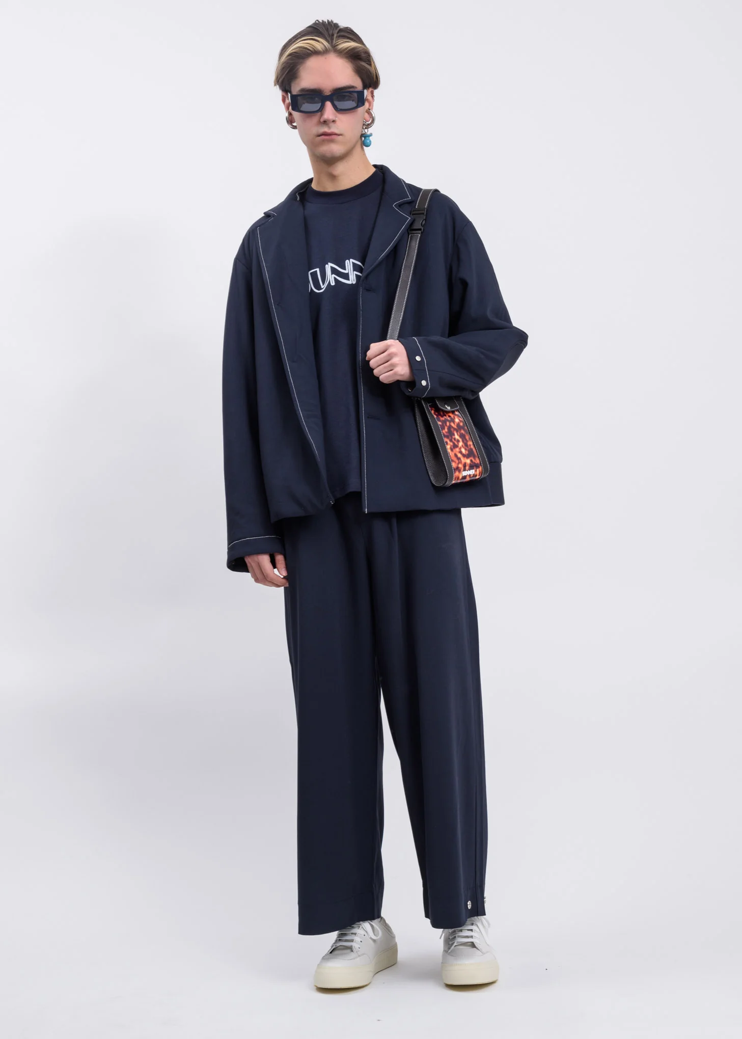Dark Blue Classic Blazer - Image 6