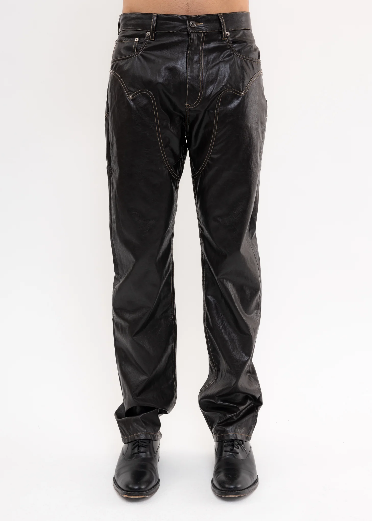 Dark Brown COWBOY CHAP Jeans