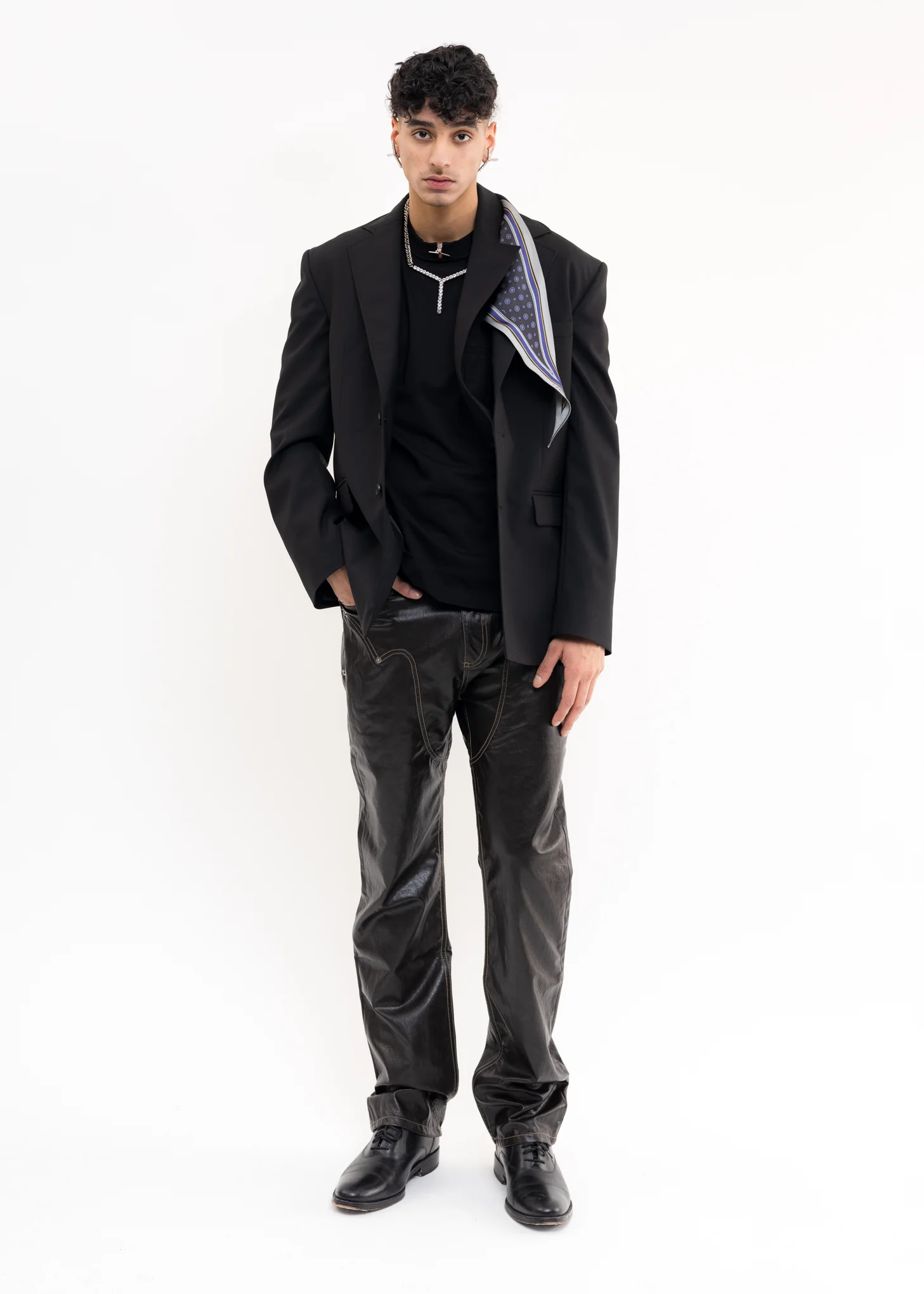 Dark Brown COWBOY CHAP Jeans - Image 6