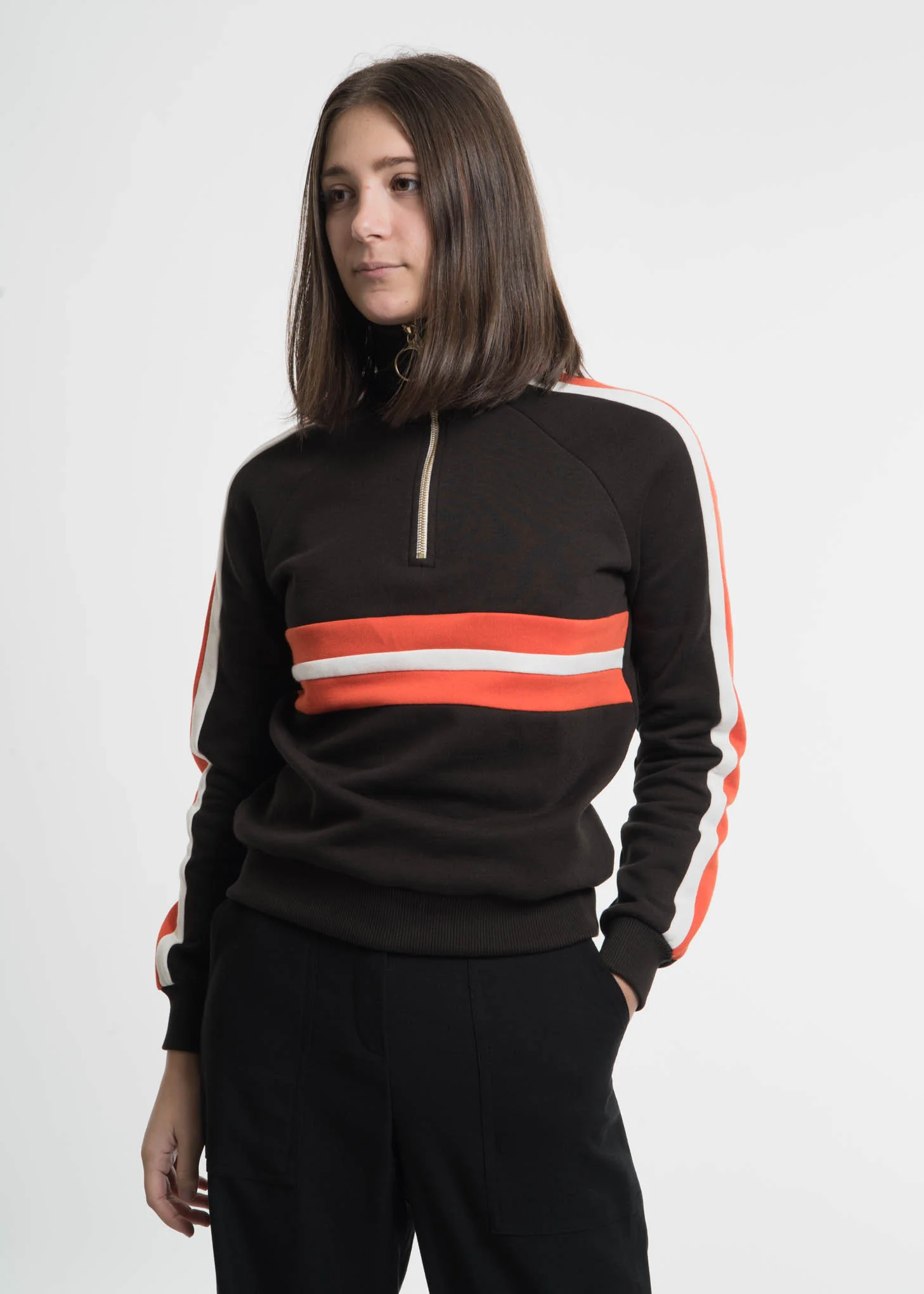 Dark Brown Sidonie Sweatshirt