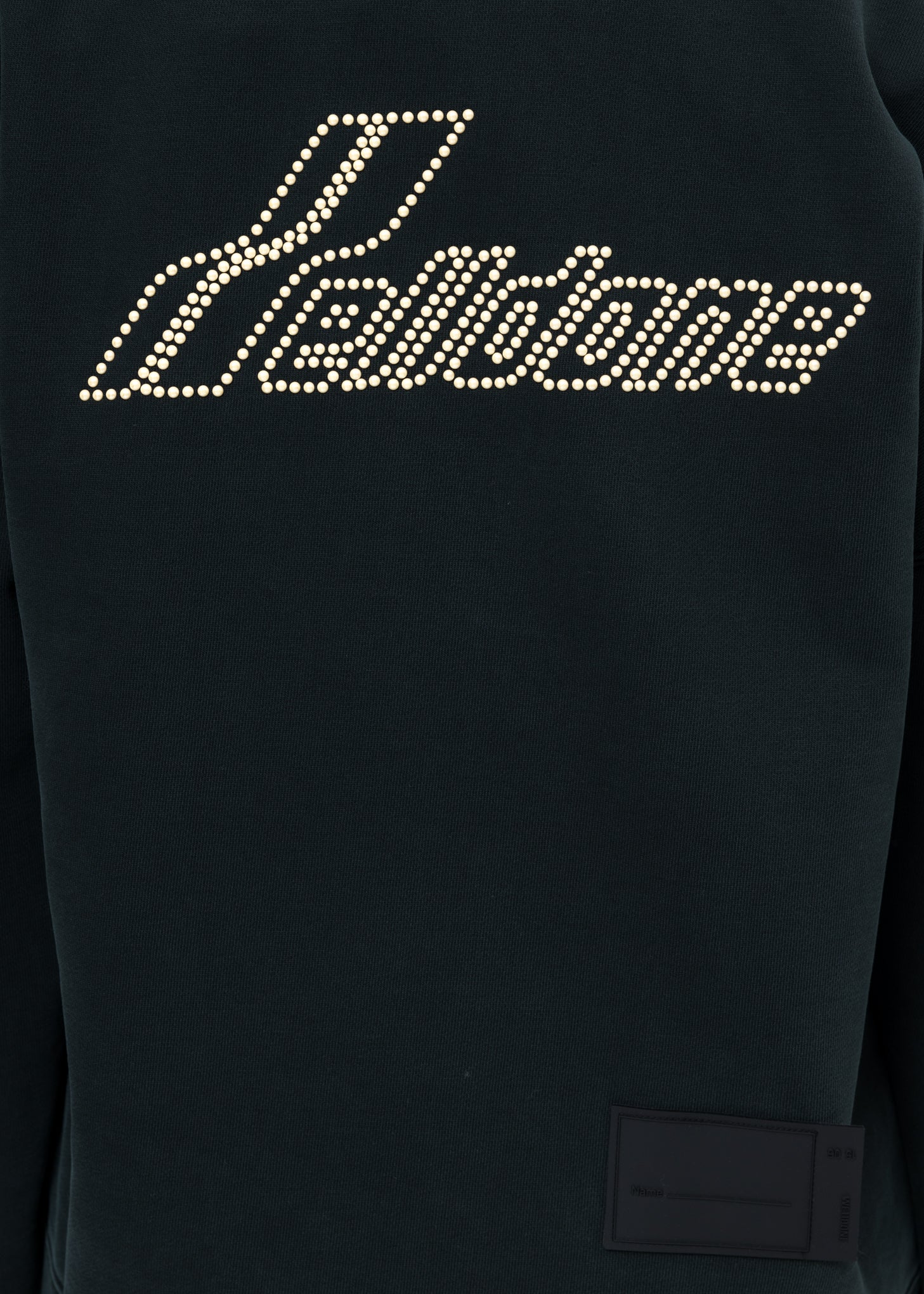 Dark Green Pearl Logo Hoodie - Image 5