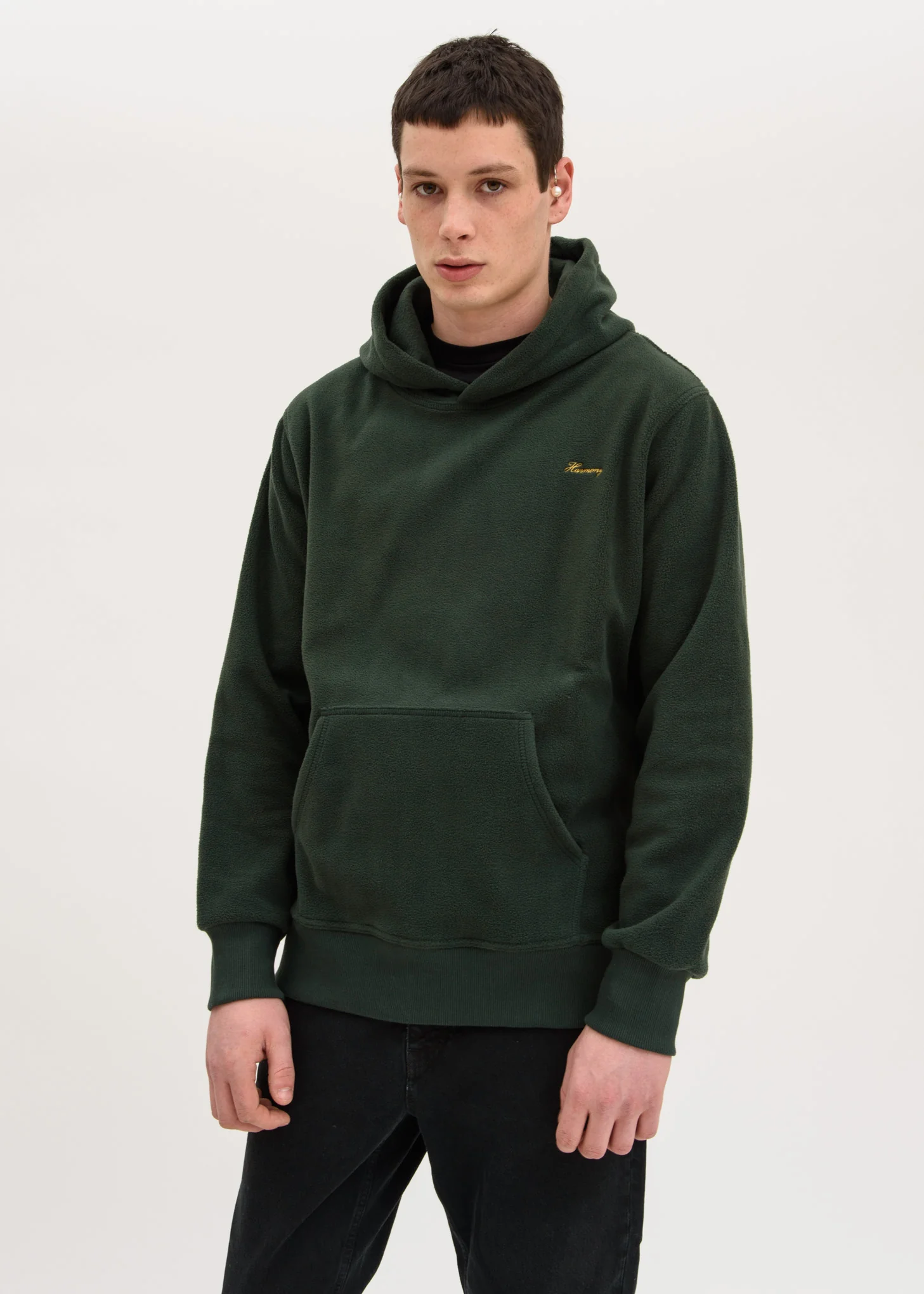 Dark Green Polar Fleece Serano Hoodie