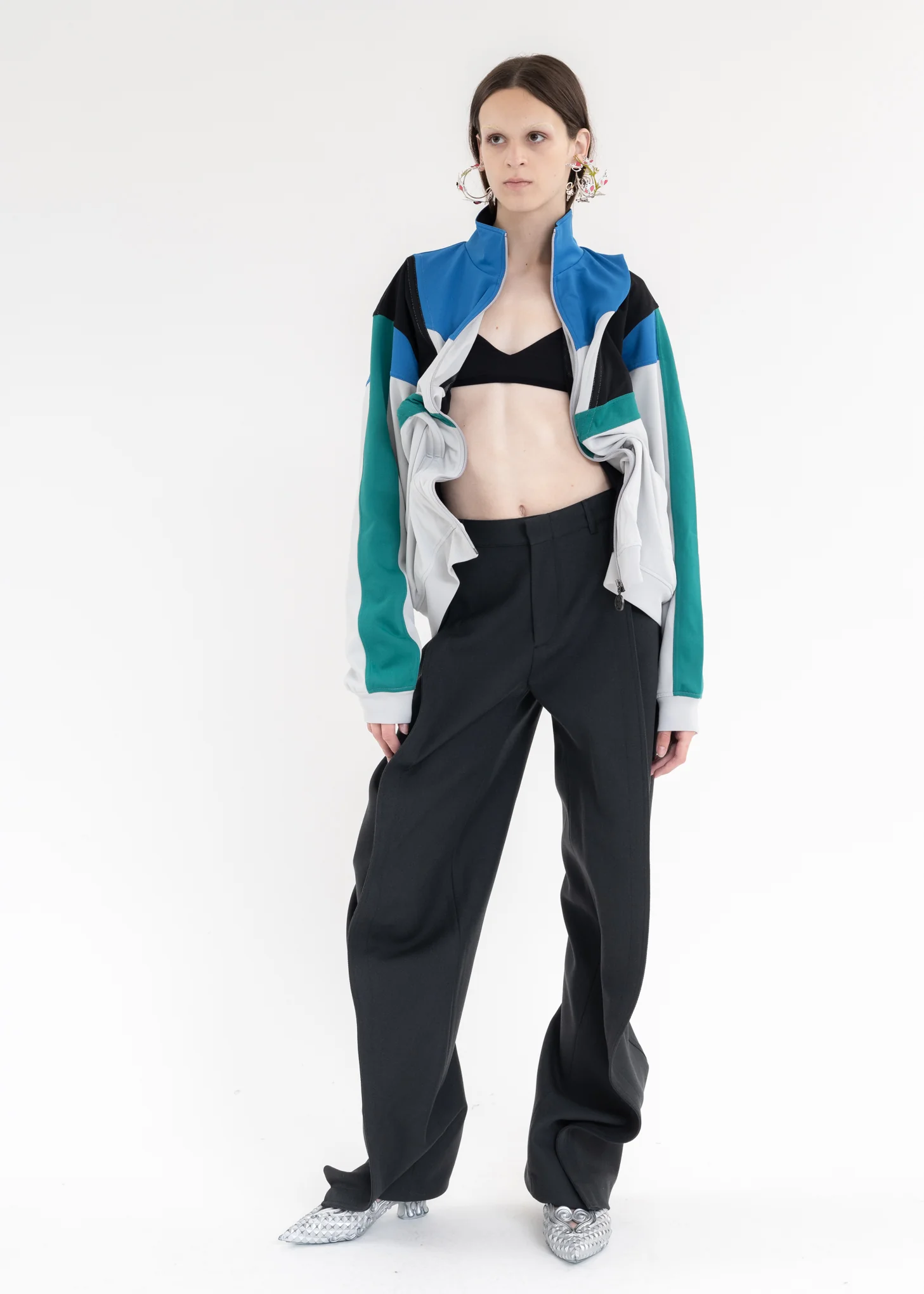 DARK GREY BANANA PANTS - Image 5