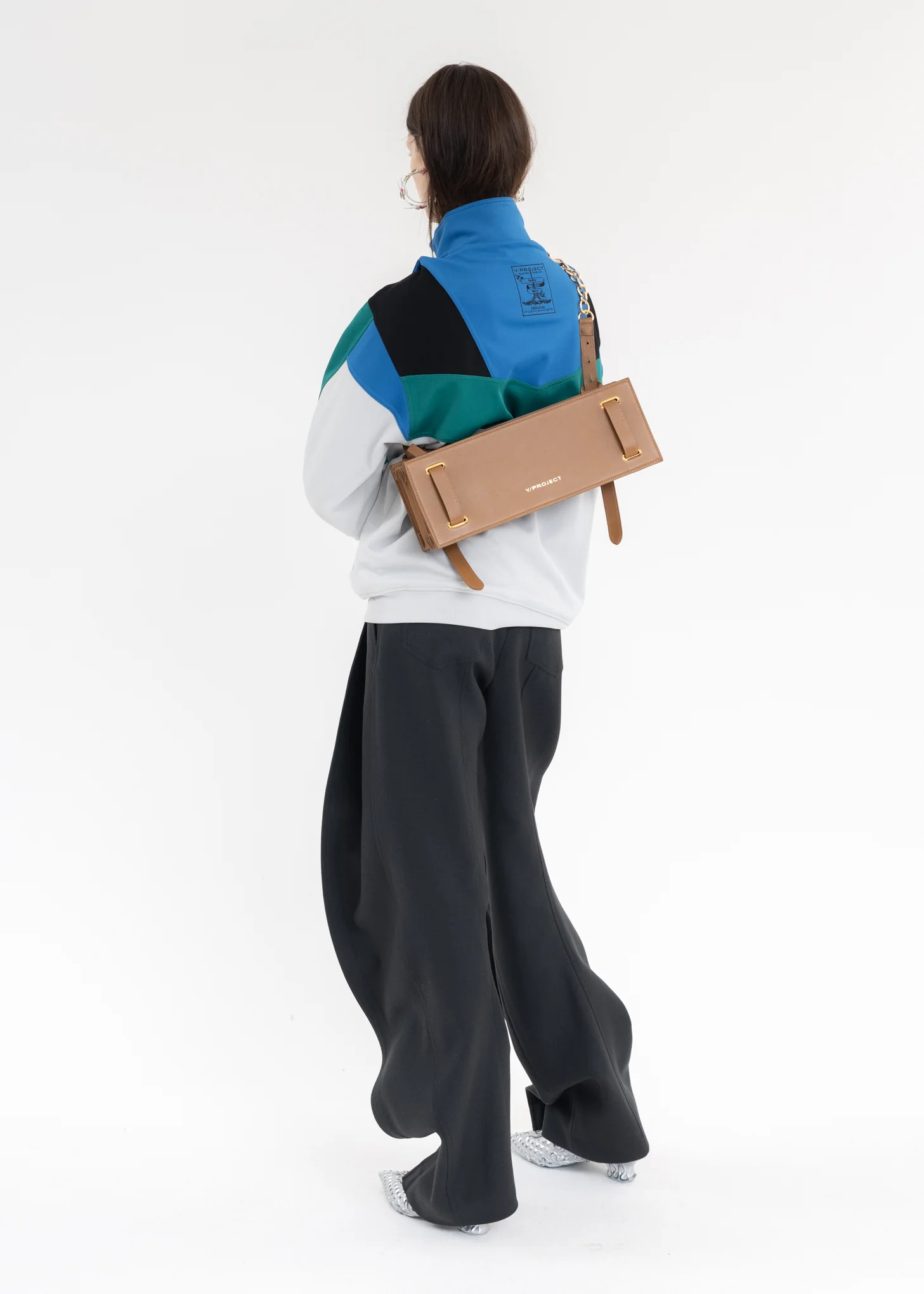 DARK GREY BANANA PANTS - Image 7