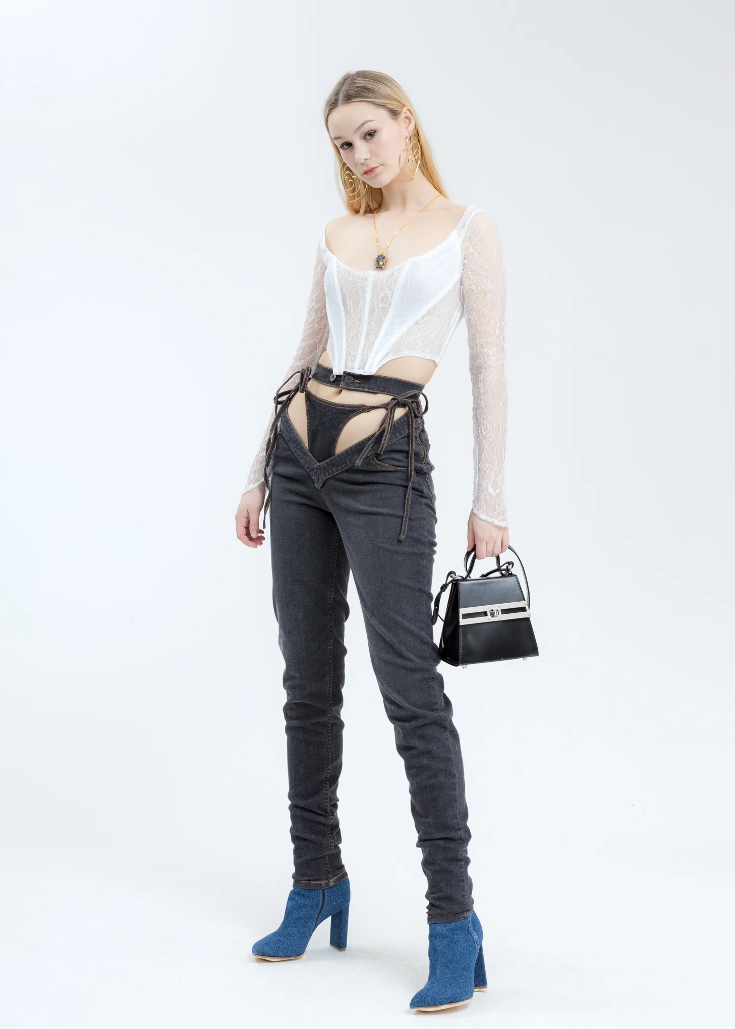 Dark Grey G Party Pants - Image 7