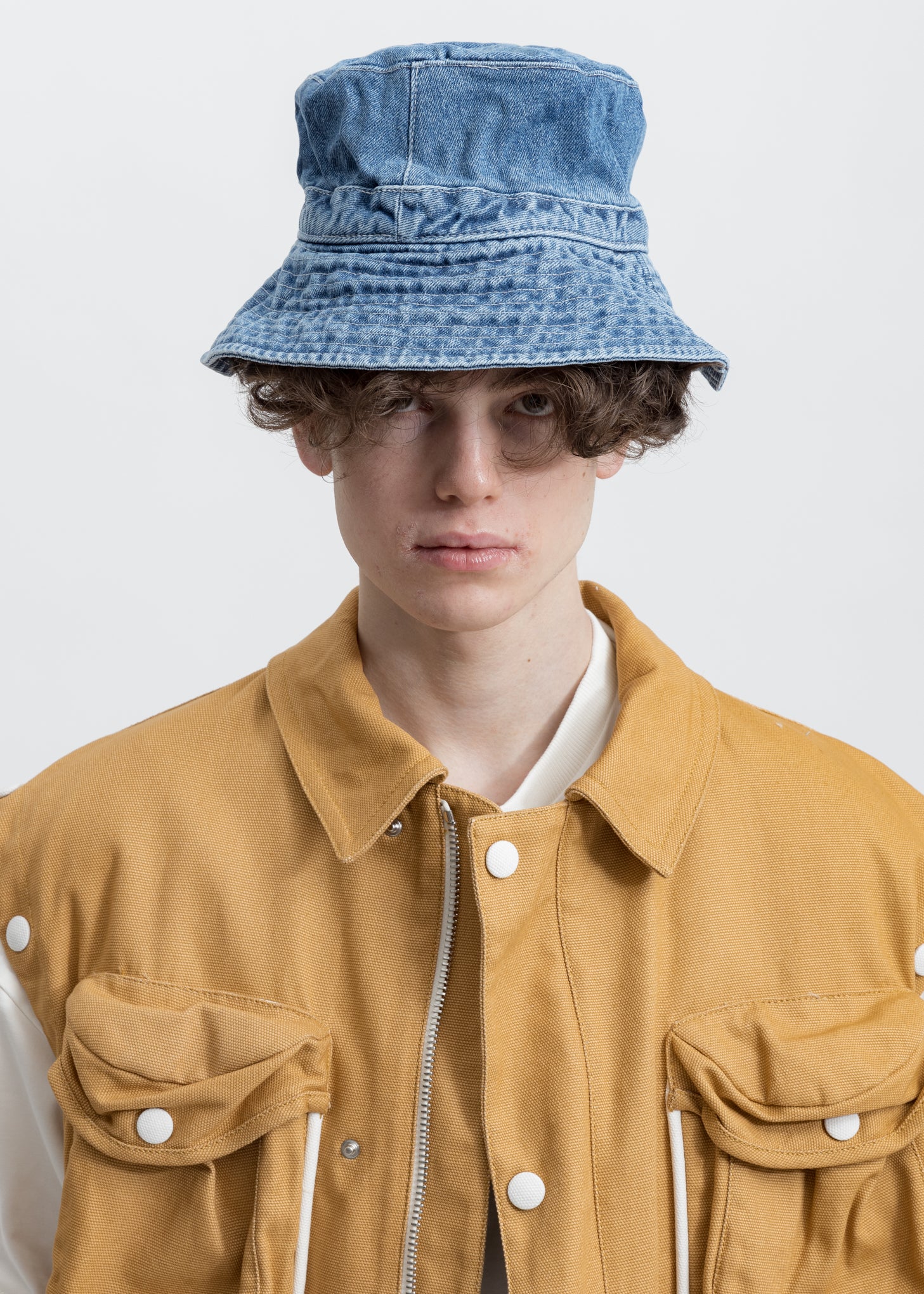 Blue Denim Bucket Hat