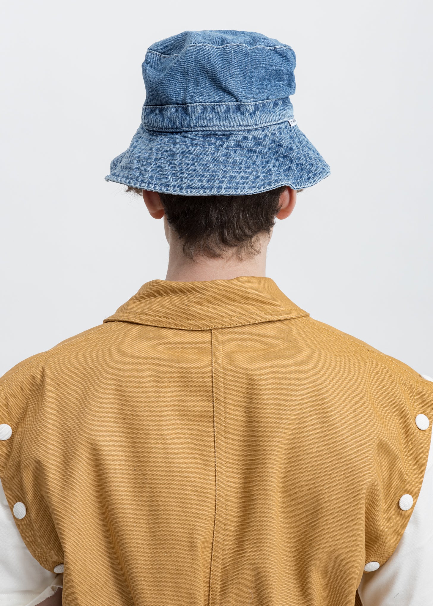 Blue Denim Bucket Hat - Image 3