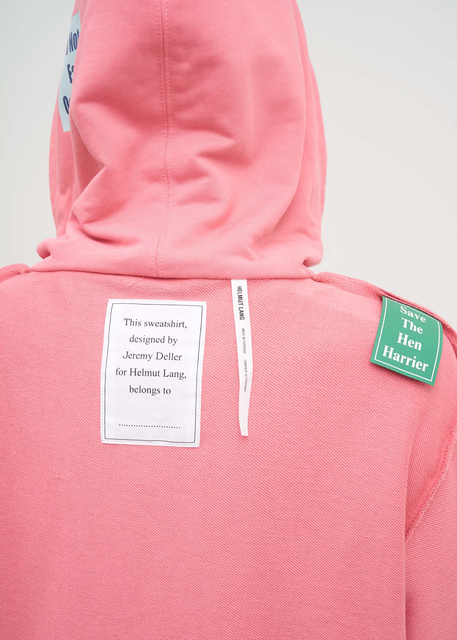 Dark Pink Zip Pocket Hoodie - Image 6